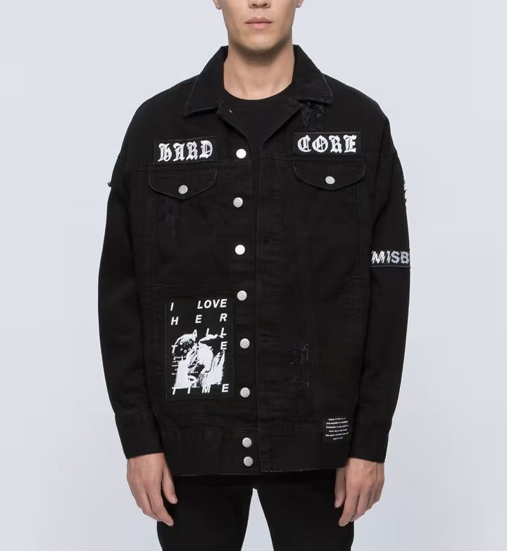 Misbhv Mishbv - Hard Core - Denim Jacket | Grailed