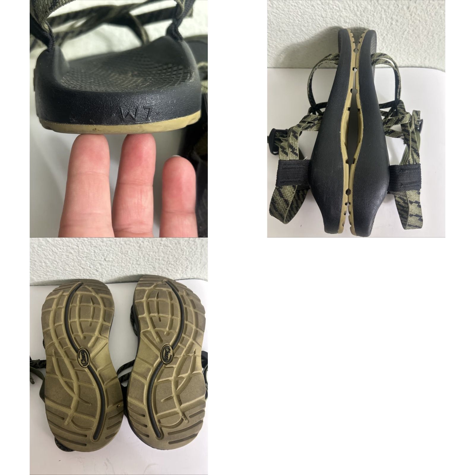 Chaco Chaco ZX/1 Women's Sandal Sport Strappy Black Green Size 7 Ladies ZX1 Classic Avocado Size US 7 / IT 37 - 9 Thumbnail