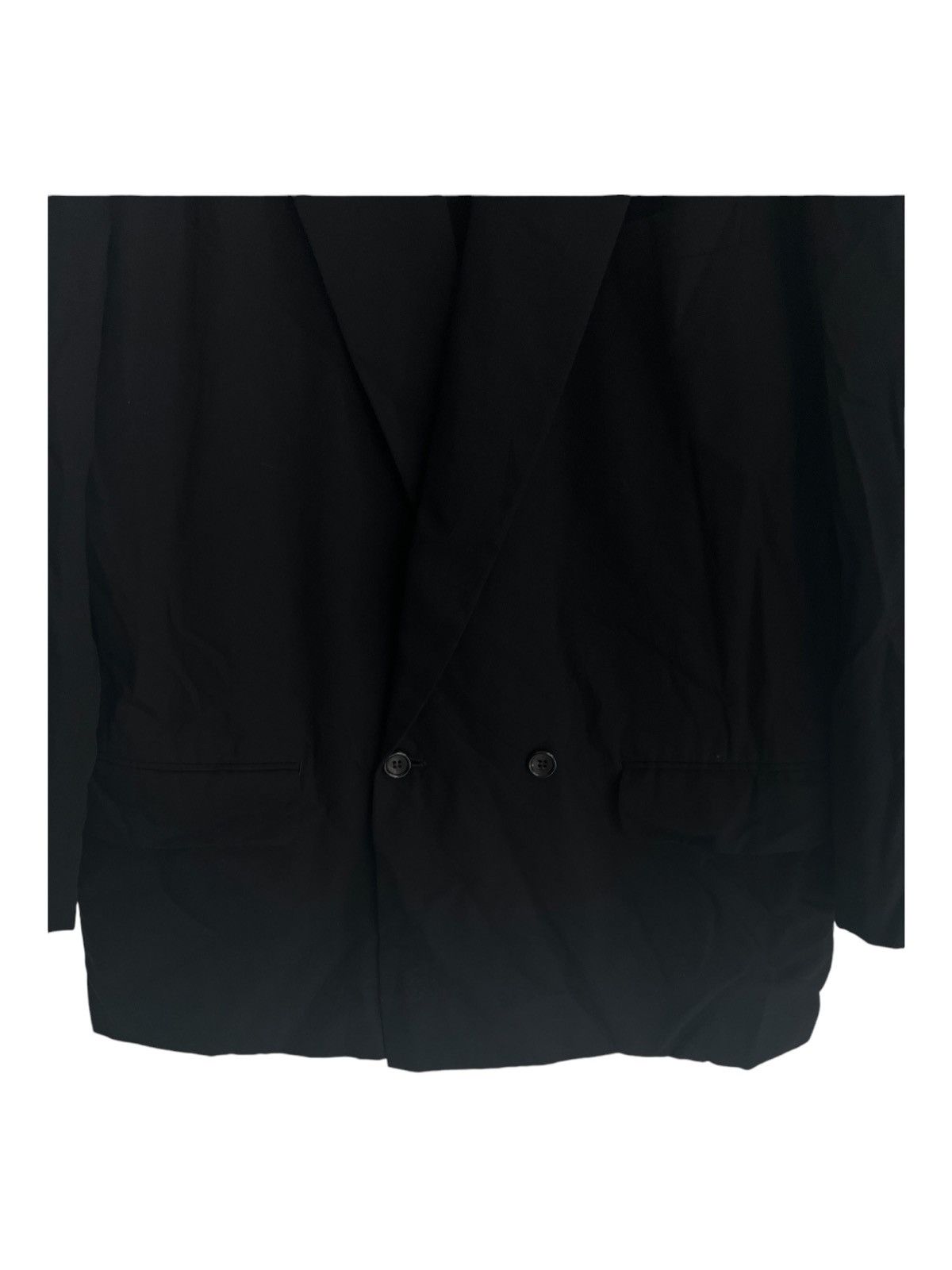 Comme des Garcons Homme AW90 Comme des Garçons Homme Double Breast Minimalist Blazer Size US L / EU 52-54 / 3 - 4 Thumbnail