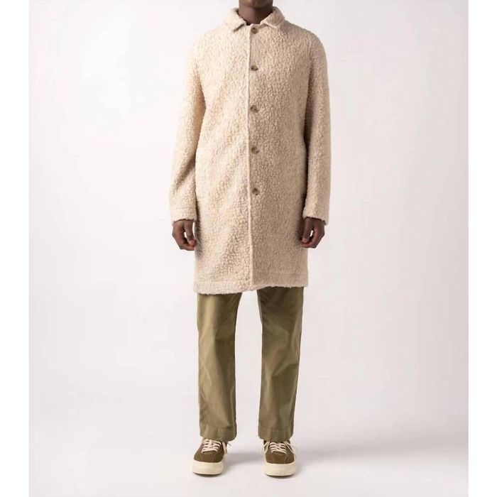 Designer KESTIN Men's Edinburgh Wool Overcoat In Oatmeal Grailed