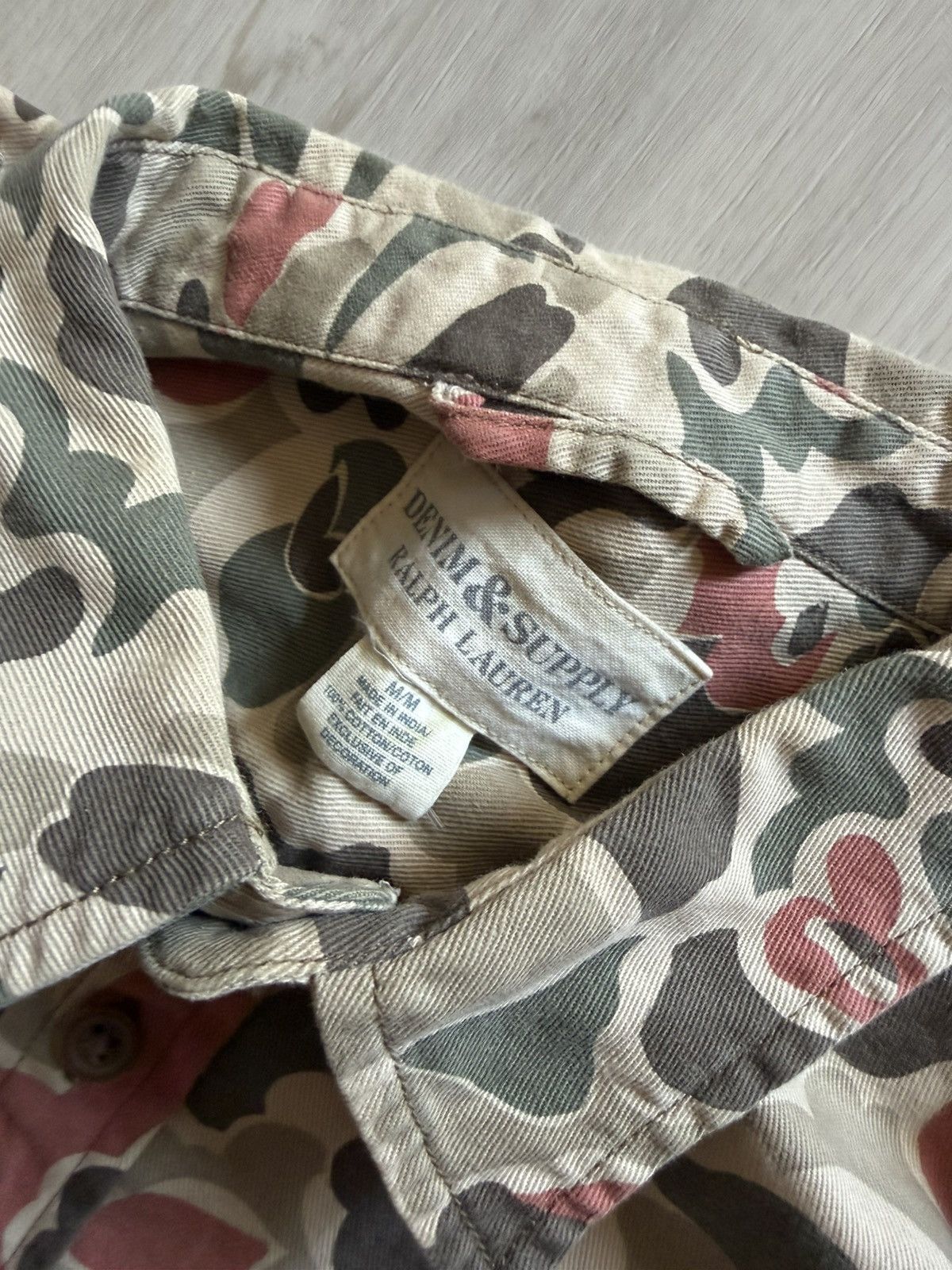 Polo Ralph Lauren Ralph Lauren Denim Supply USRL Duck Camo Patchwork Sz M Size US M / EU 48-50 / 2 - 4 Thumbnail