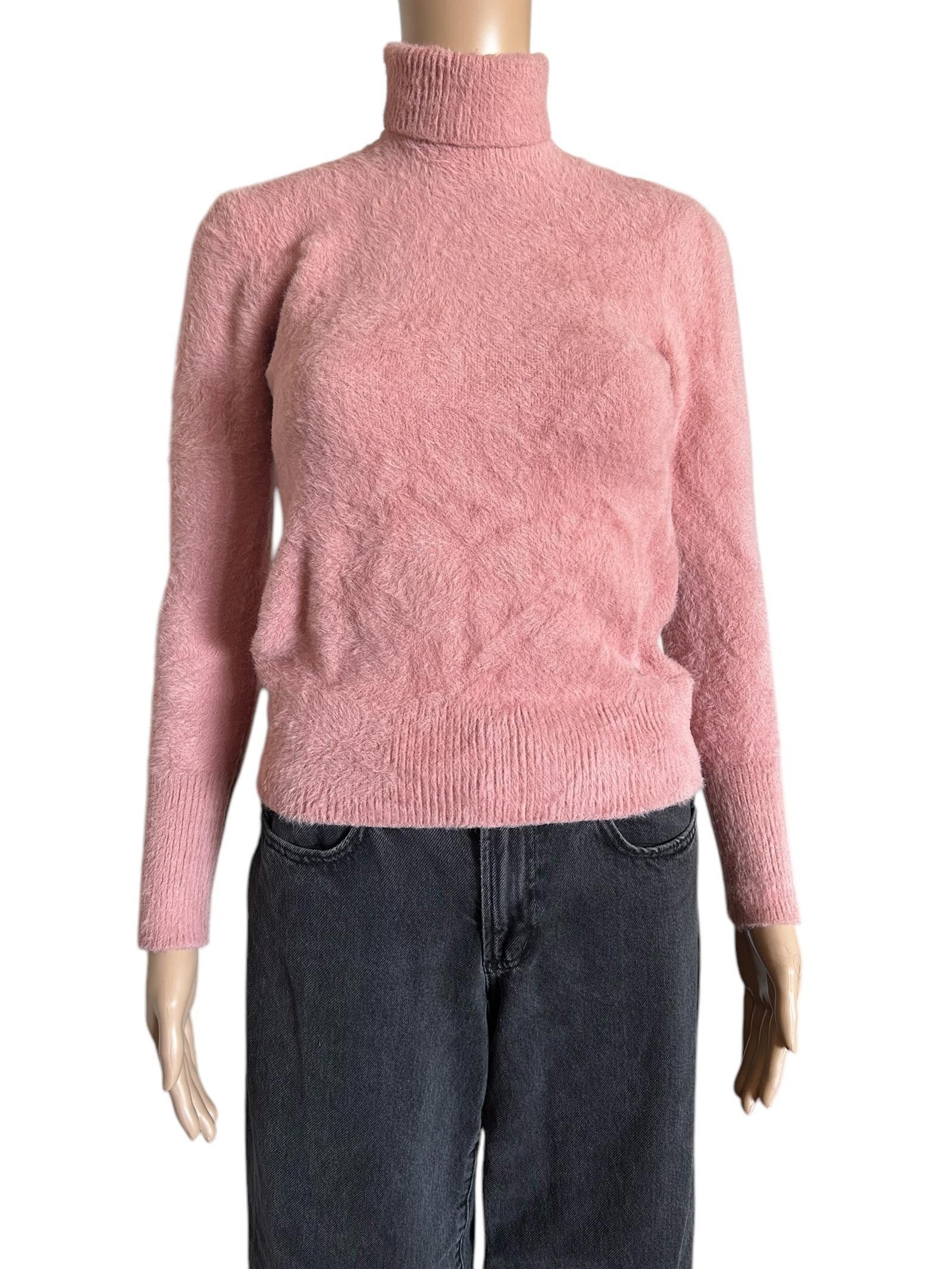 Other Cozy Pink Turtleneck Sweater - Soft Texture Size S / US 4 / IT 40 - 1 Thumbnail