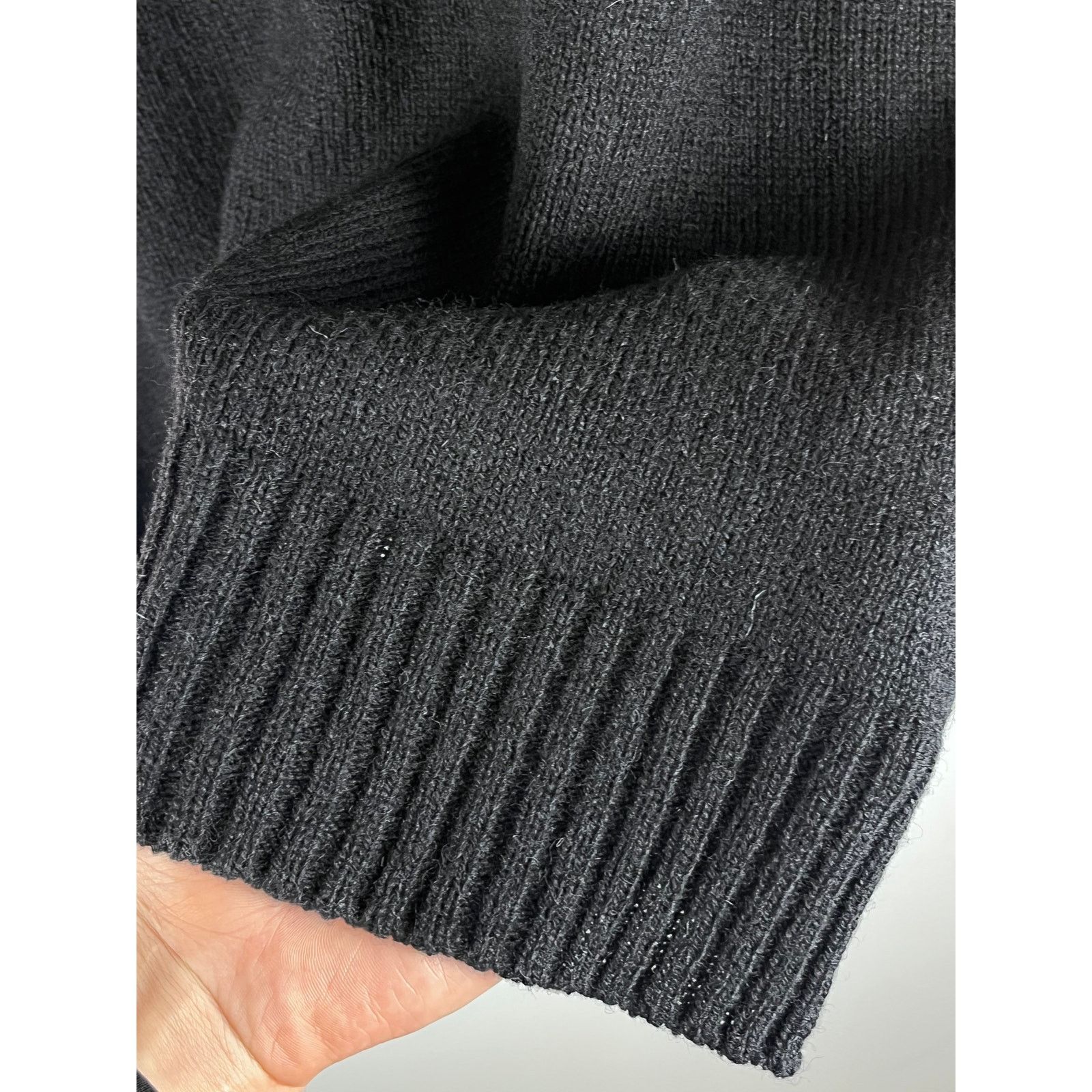 Miu Miu × Prada Prada sweater wool Italy designer luxury chest logo 2018 Size US XL / EU 56 / 4 - 8 Thumbnail