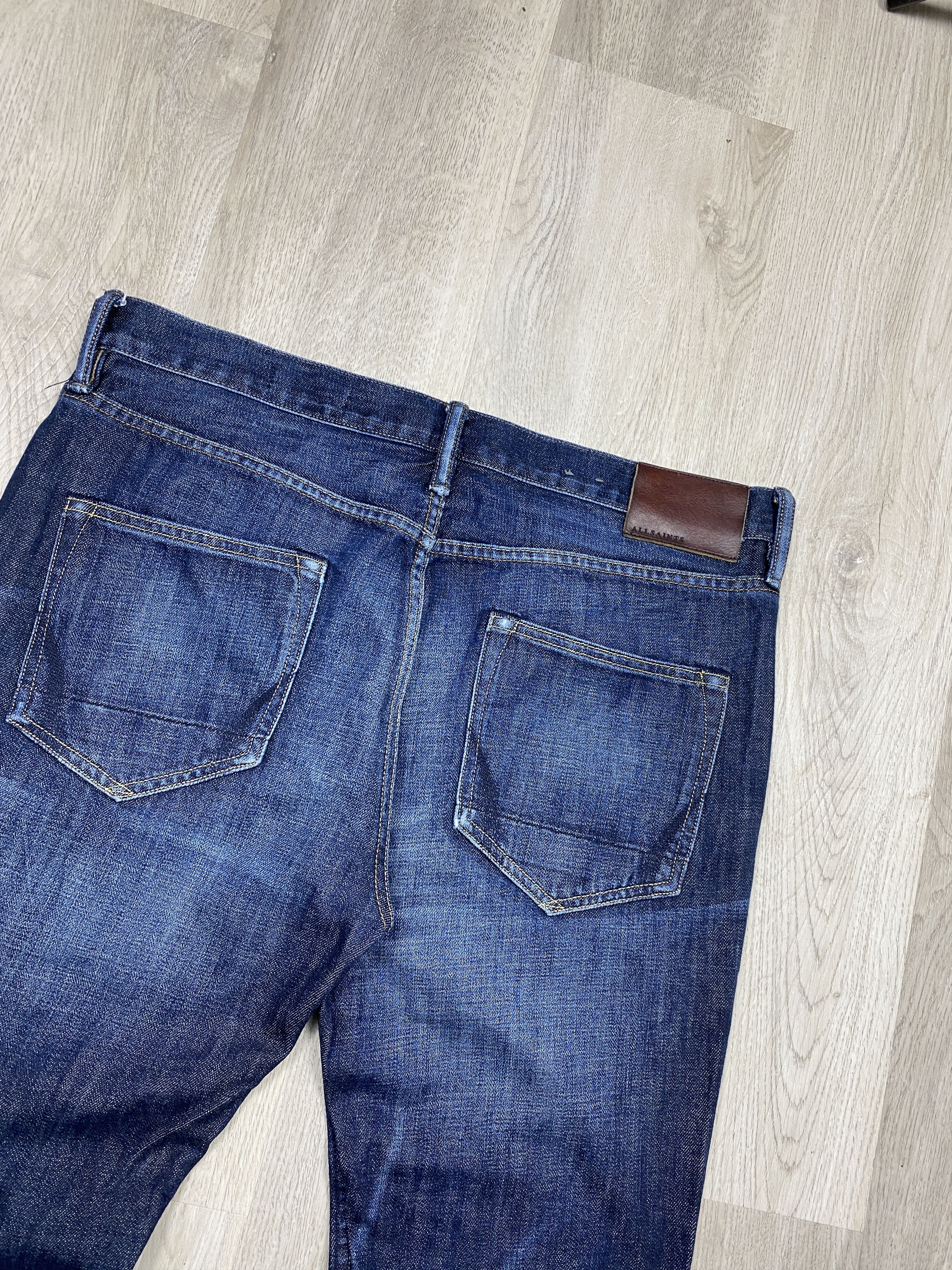 Allsaints Allsaints Hardin Pistol Vintage Mens Denim Pants Jeans Size US 32 / EU 48 - 8 Thumbnail
