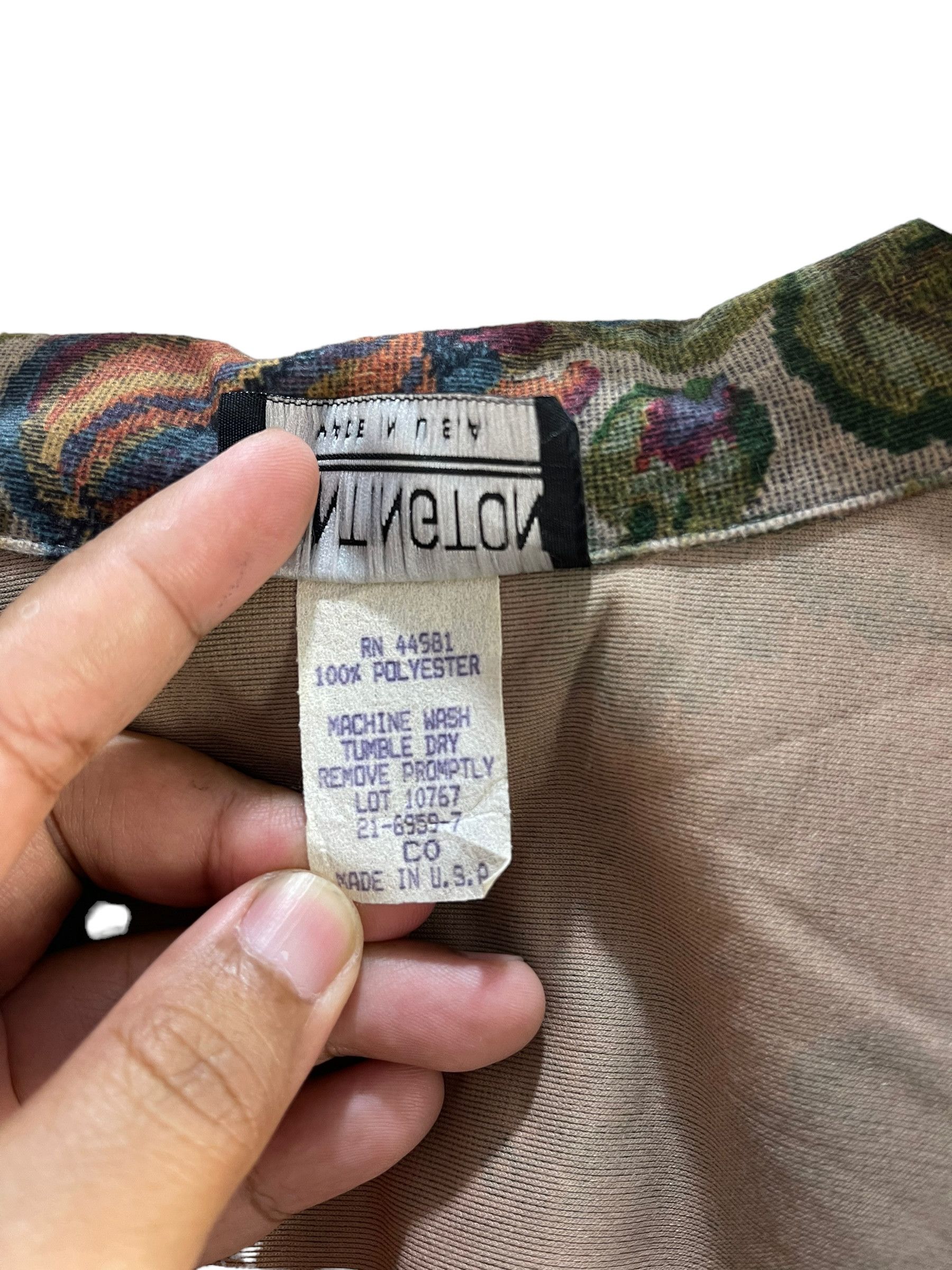 Huntington Vintage Huntington Floral Print Jacket Size US XL / EU 56 / 4 - 11 Thumbnail