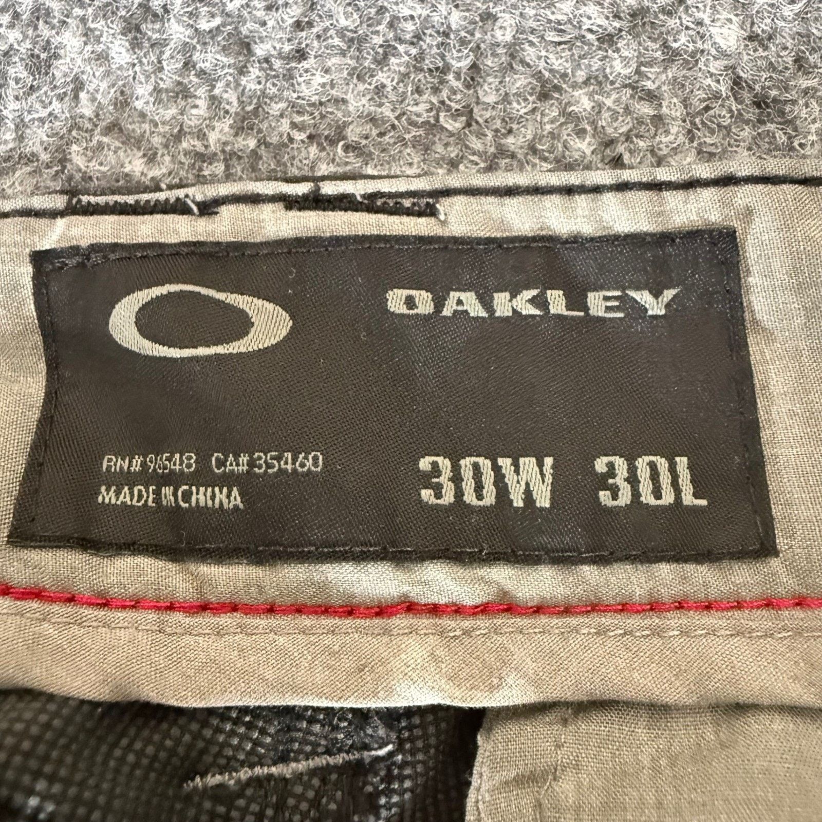 Oakley Oakley Pant Mens 30x30 (Fits 32x30) Green Golf Chino Stretch Size US 30 / EU 46 - 2 Thumbnail