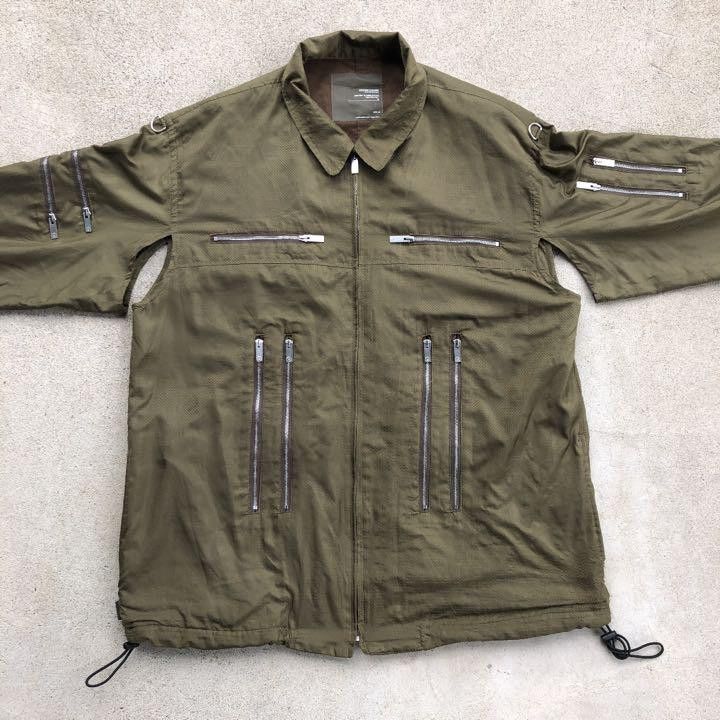 Undercover UNDERCOVER MELTING POT Period Nylon Jacket Khaki M Size US M / EU 48-50 / 2 - 4 Thumbnail