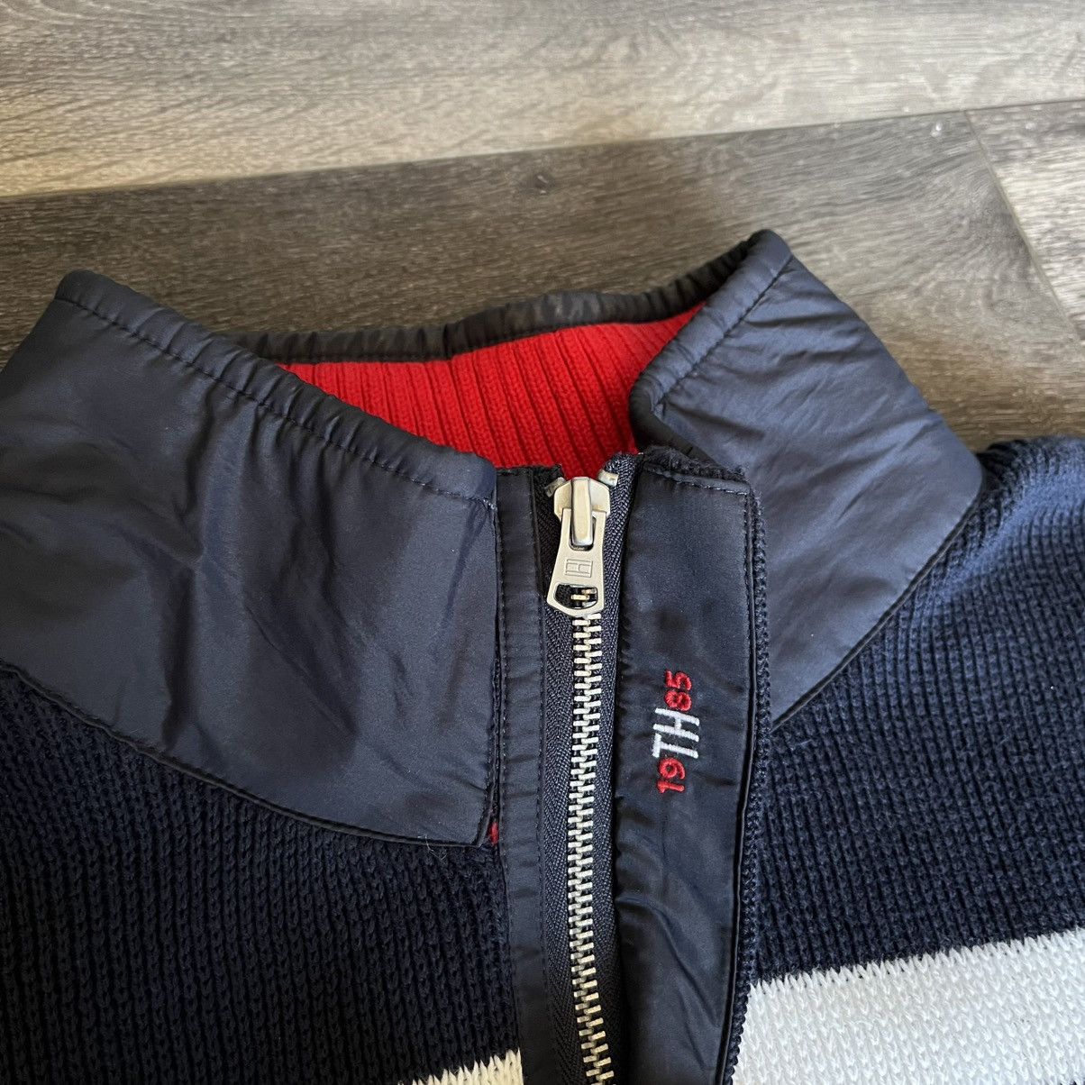 Tommy Hilfiger Tommy Hilfiger Yacht Club Quarter Zip Premium Cotton Sweater Size US XXL / EU 58 / 5 - 6 Thumbnail