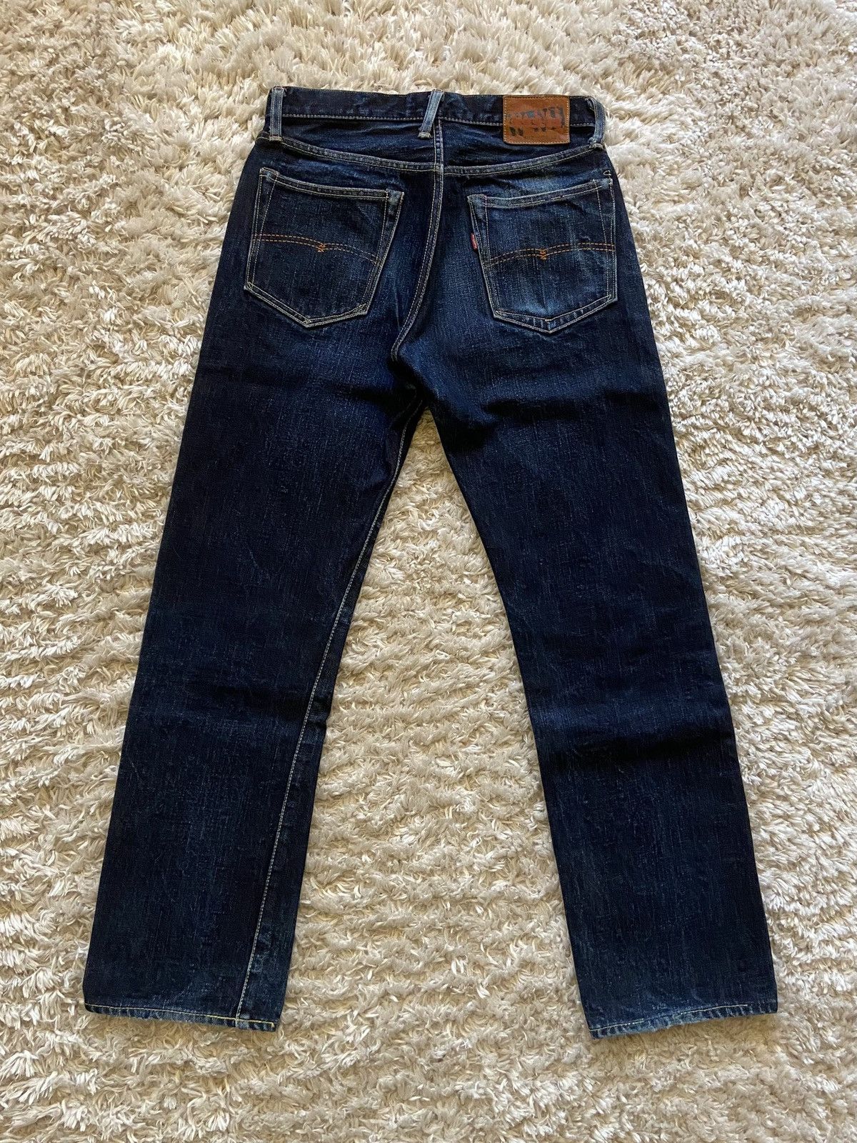 EIGHT-G Jean Eight-G Lot 402 WW2 1944 Selvedge 17oz Made in Japan Size US 29 - 1 Thumbnail