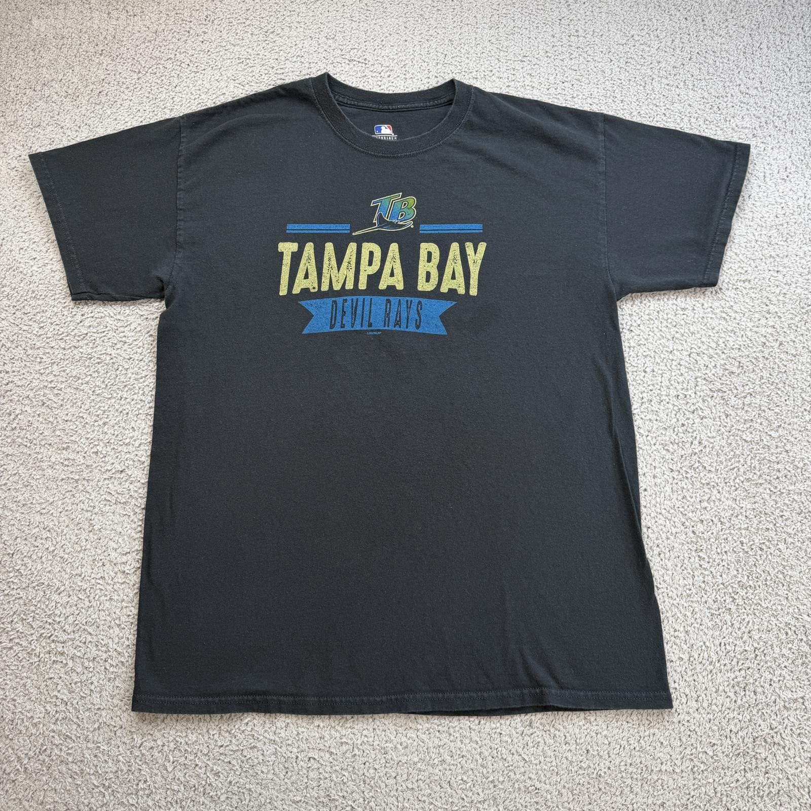 MLB Tampa Bay Rays MLB Genuine Merchandise T Shirt Black Size US L / EU 52-54 / 3 - 1 Thumbnail