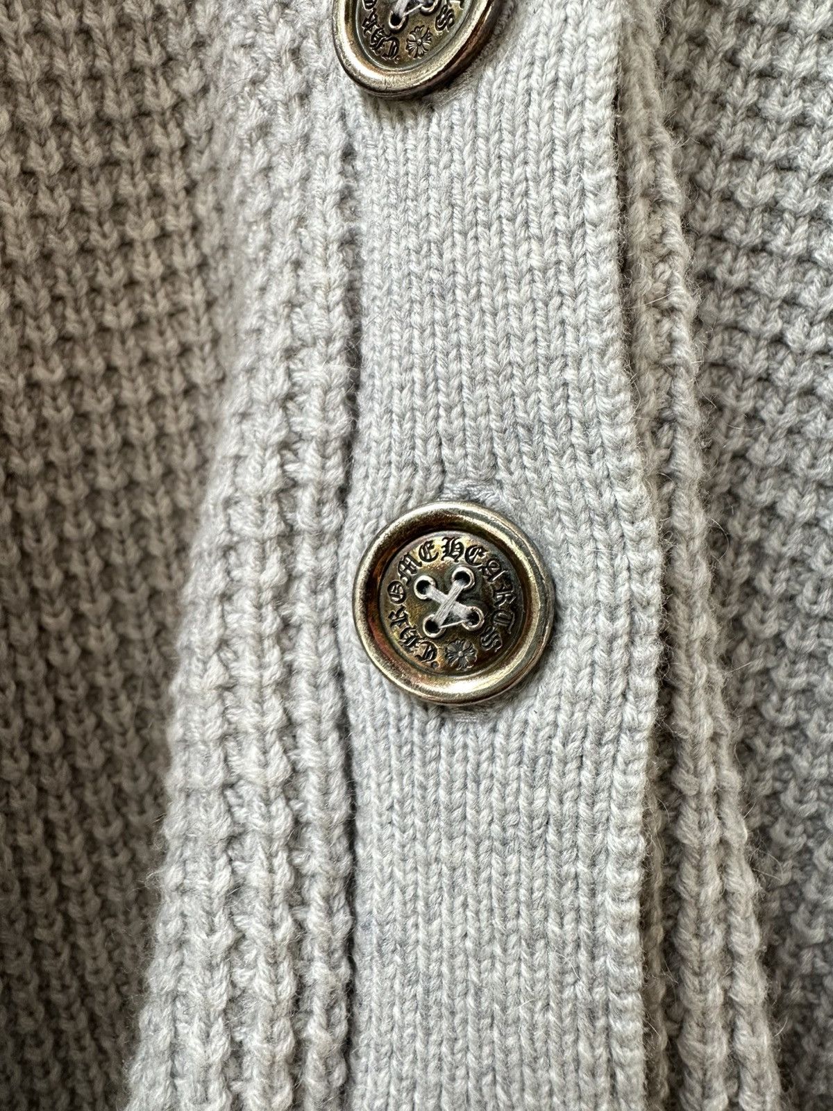 Chrome Hearts CHROME HEARTS KNITTED PATCH CARDIGAN Size US S / EU 44-46 / 1 - 4 Thumbnail