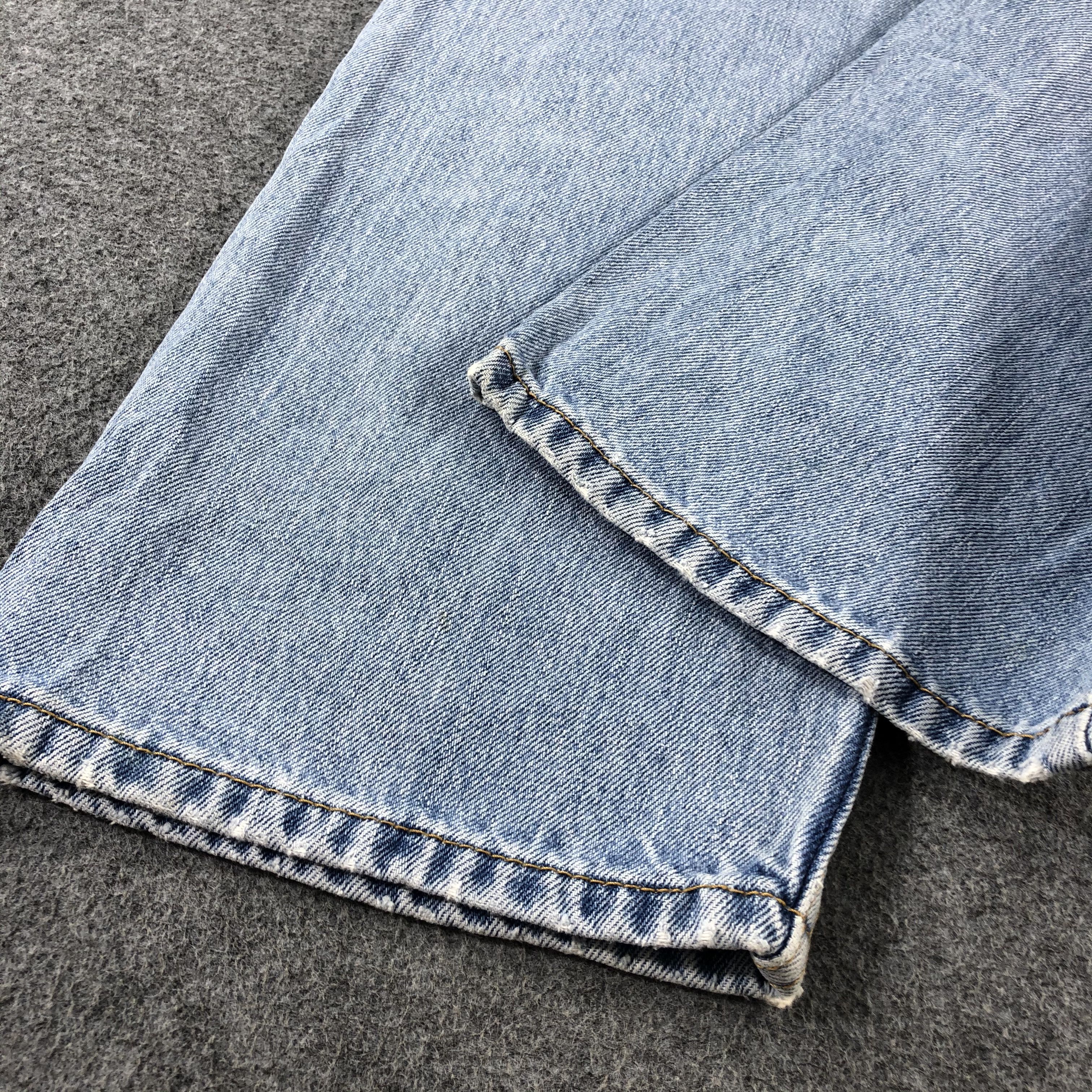 Levi's Vintage Blue Wash Levis 505 Jeans-J2457 Size US 33 - 6 Thumbnail