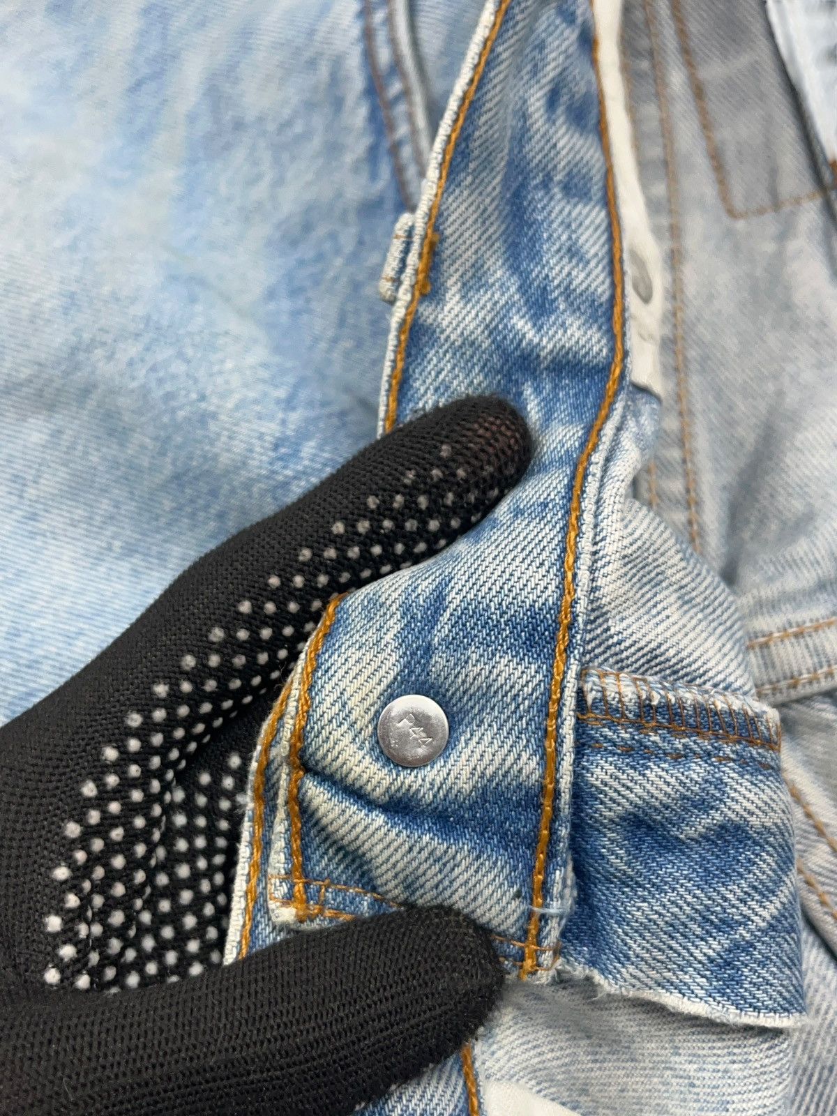 Levi's × Vintage Vintage Levi’s 503 Distressed Jeans 34x34 Size US 34 / EU 50 - 7 Thumbnail