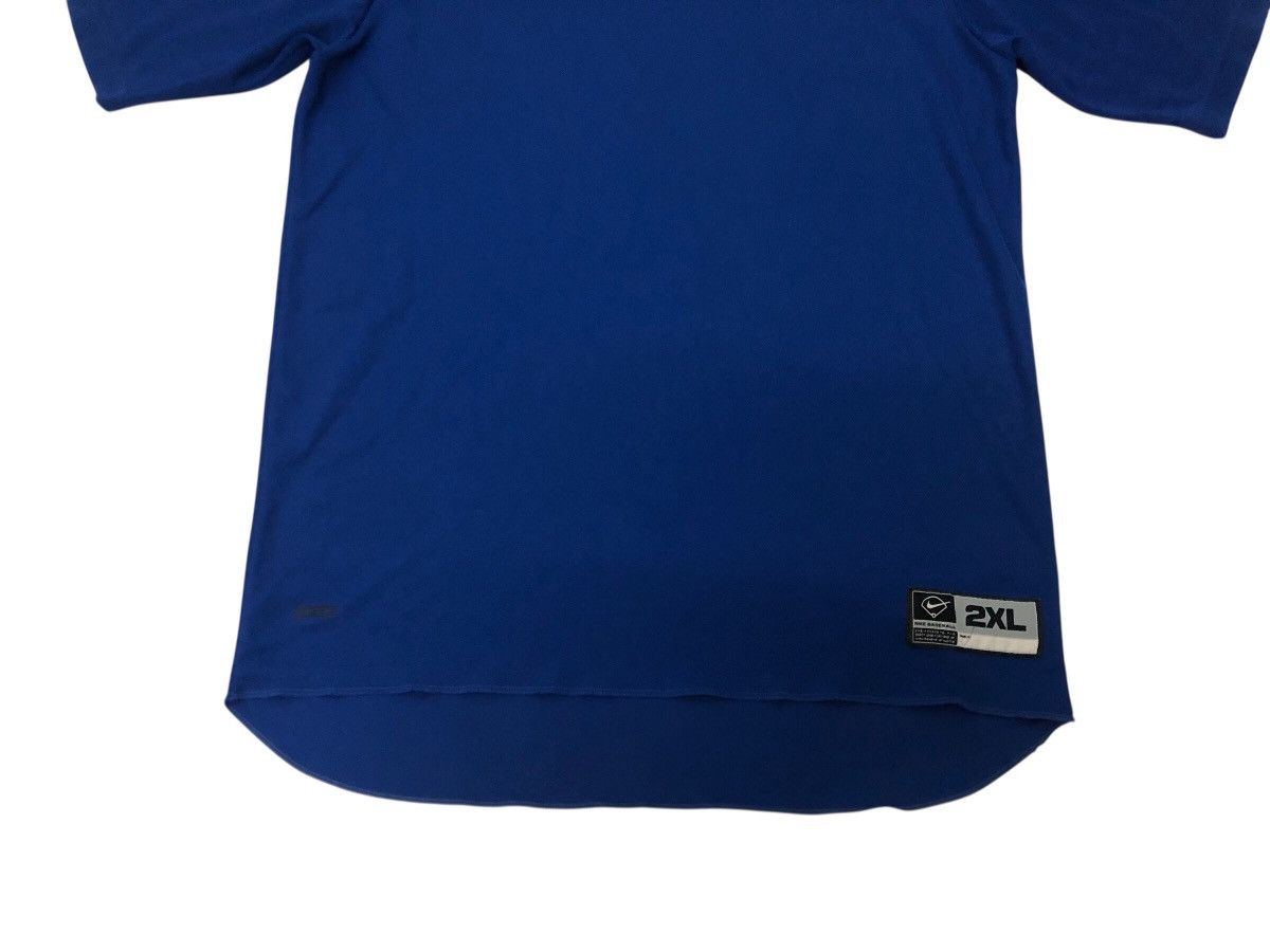 Nike VINTAGE NIKE BASEBALL DRI-FIT UV MOCKNECK EMBROIDERY SWOOSH Size US XXL / EU 58 / 5 - 4 Thumbnail