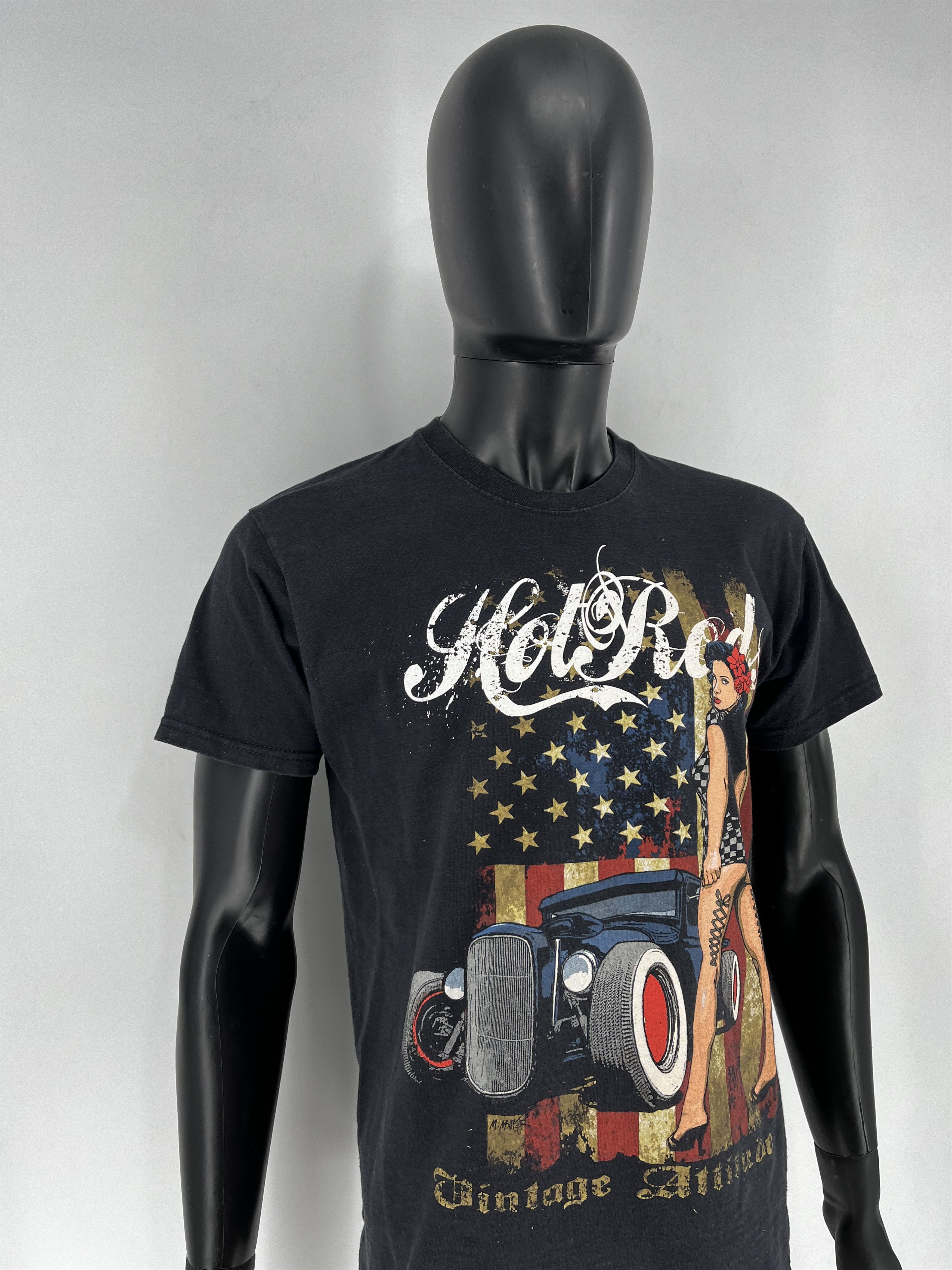 Harley Davidson × Vintage Vintage Y2K EMP Hot Rods majica M Size US L / EU 52-54 / 3 - 4 Thumbnail