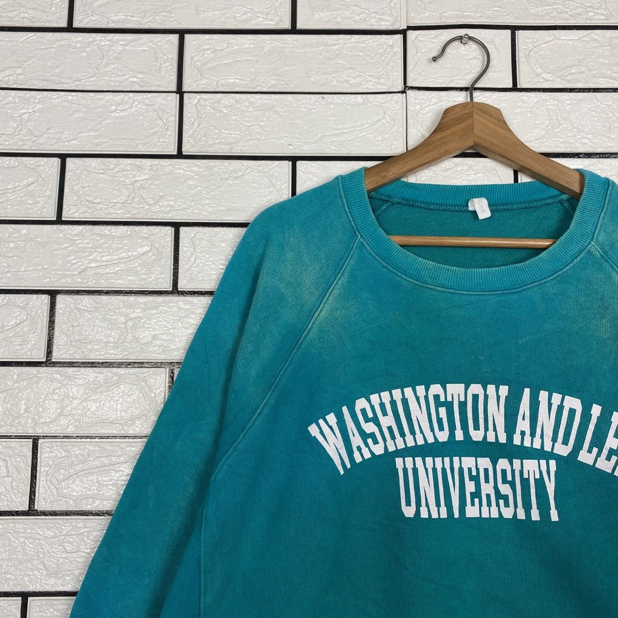 Japanese Brand 📌Vintage Sweatshirt Washington and Lee University Big Logo Size US M / EU 48-50 / 2 - 8 Thumbnail