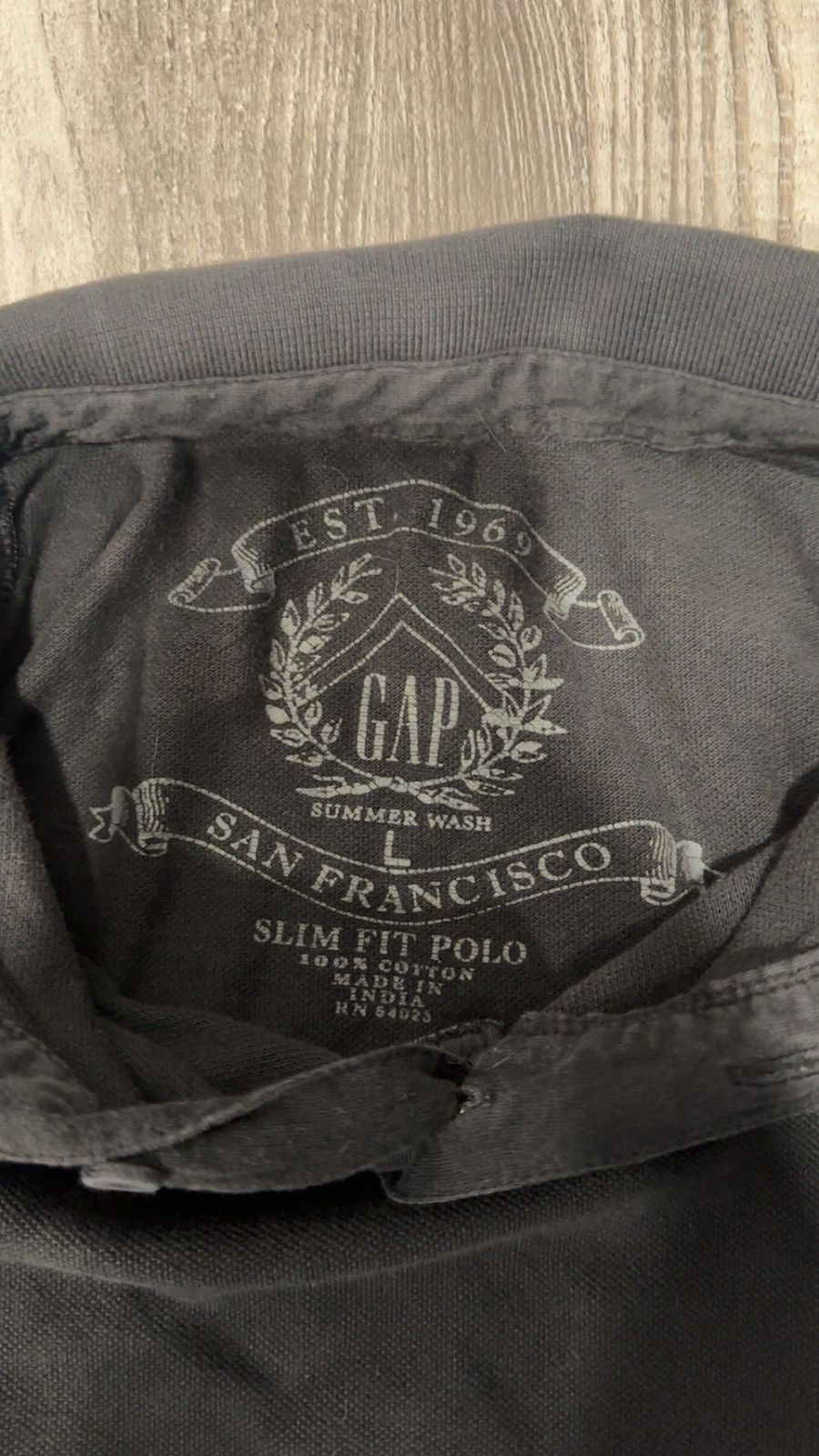 Gap Gap Slim fit Polo summer wash Size US M / EU 48-50 / 2 - 2 Thumbnail