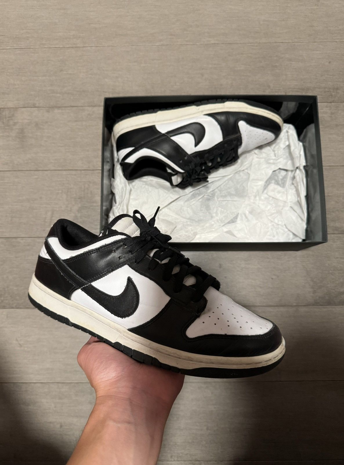 Nike Nike Dunks Low Panda Size US 10.5 / EU 43-44 - 2 Thumbnail