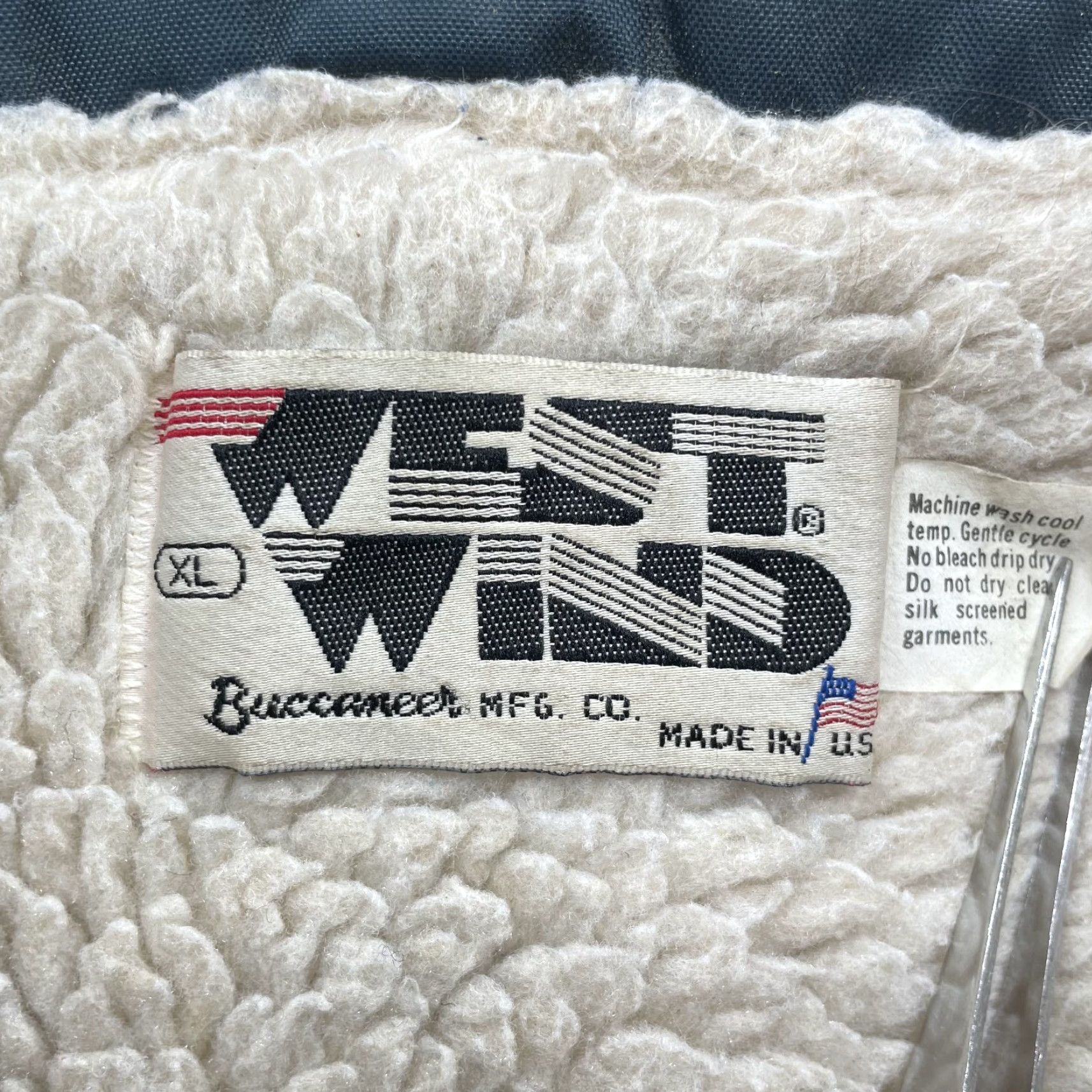 Vintage VINTAGE West Wind Buccaneer Jacket Men XL Green Barn Chore Fleece Lined Workwear Jacket Size US XL / EU 56 / 4 - 2 Thumbnail