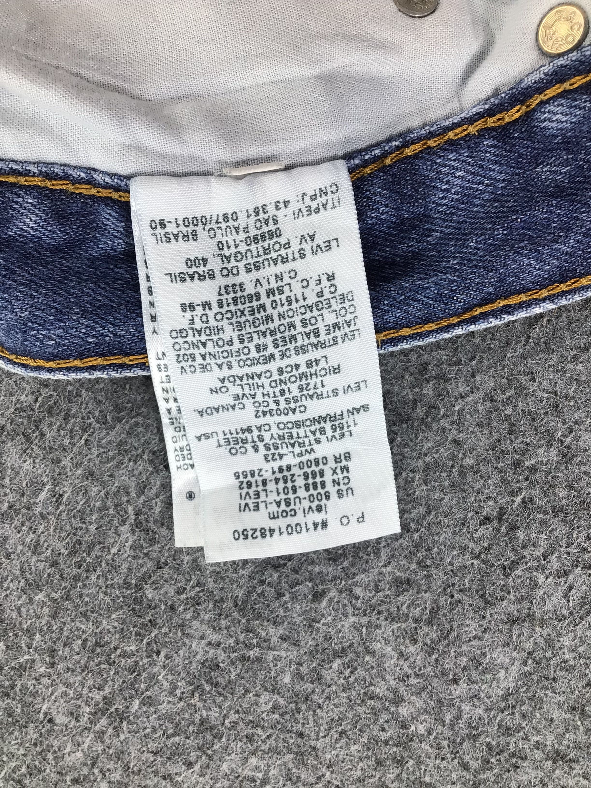 Levi's Vintage Levis 505 Jeans-J876 Size US 42 / EU 58 - 11 Thumbnail