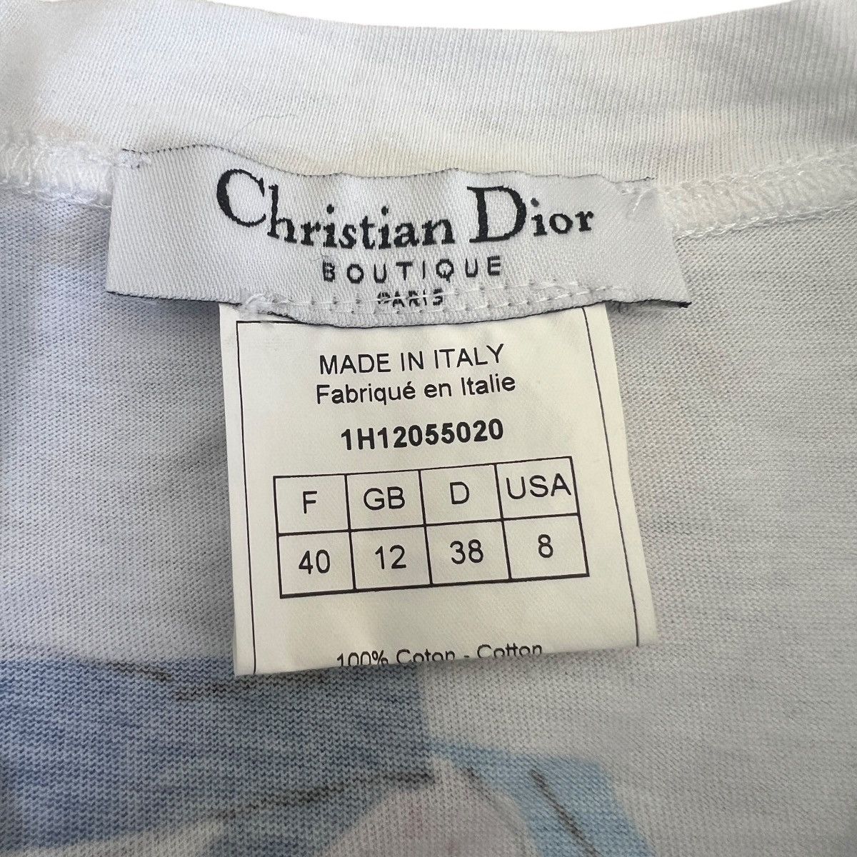 Dior Christian Dior 2001SS John Galliano Anime Graphic T-Shirt 38 Size S / US 4 / IT 40 - 6 Thumbnail