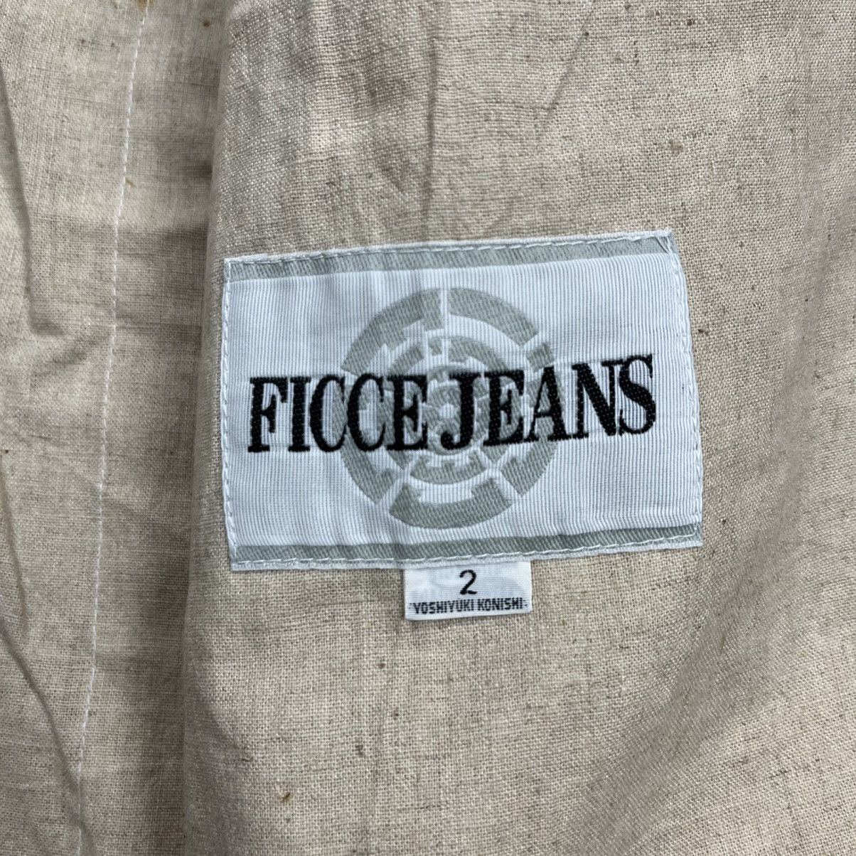 Yoshiyuki Konishi Vintage 1999 Ficce jeans yoshiyuki konishi jacket Size US M / EU 48-50 / 2 - 12 Thumbnail