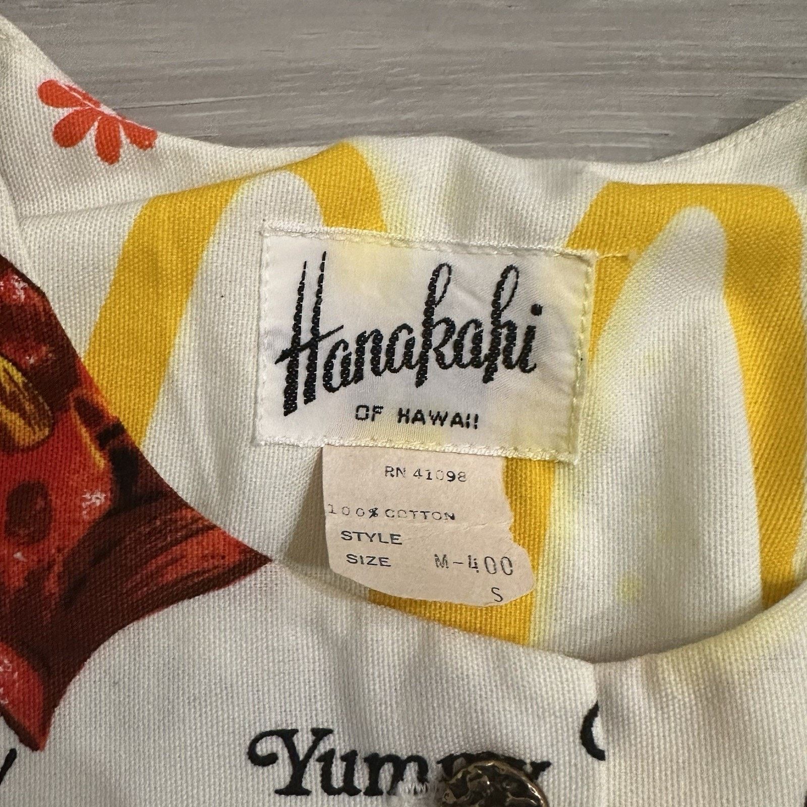 Vintage VTG 70’s Ronald McDonald's AOP Worker’s Smock Shirt Rare Size US M / EU 48-50 / 2 - 5 Thumbnail