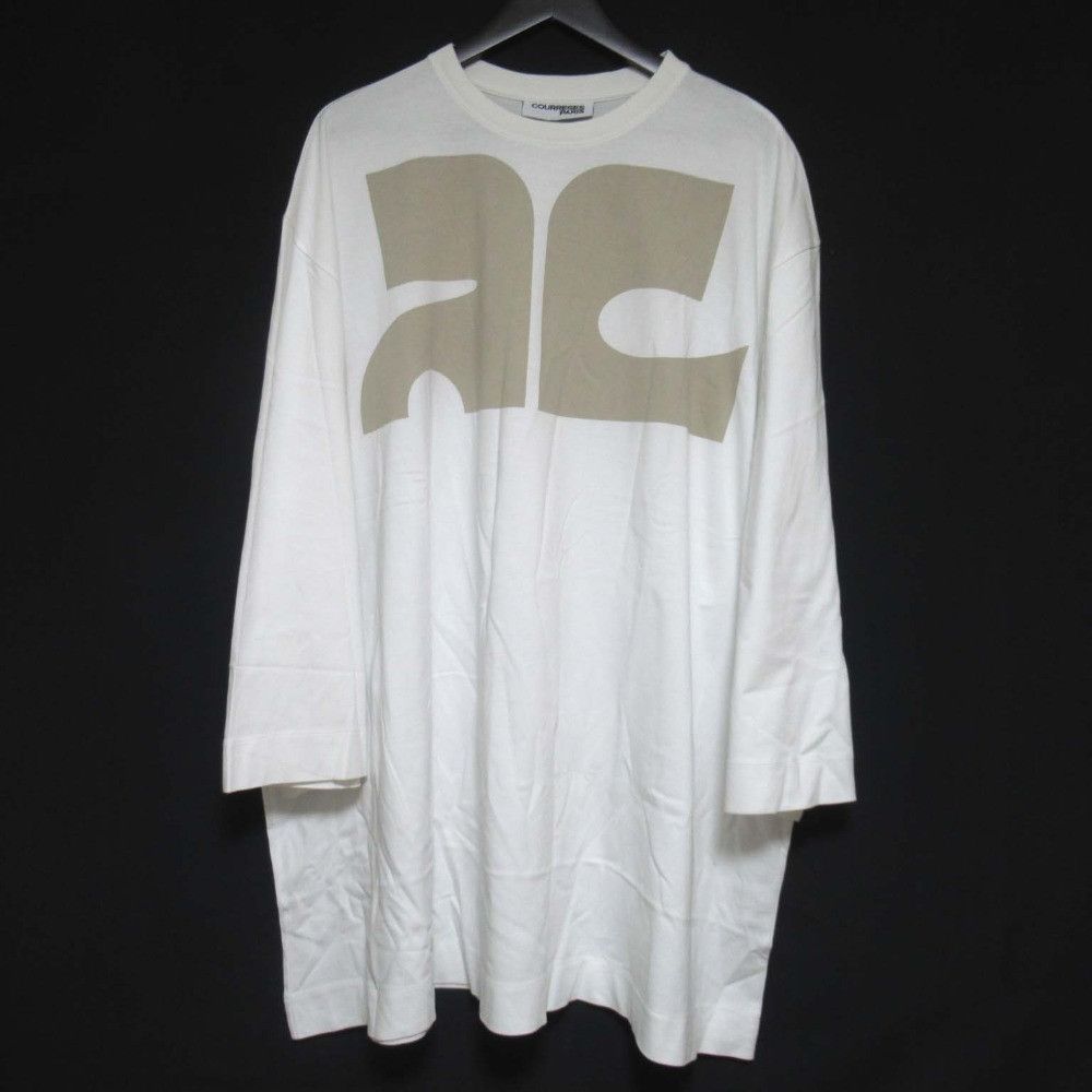 Other Other Courreges Logo Print T-shirt Cotton T-Shirts DUTY FREE for USA Size ONE SIZE - 1 Thumbnail