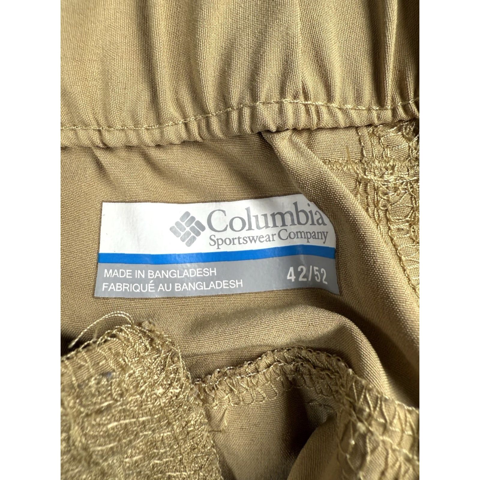 Vintage Columbia Cargo Shorts Hiking Flat Front Beige 42 Regular Men Size 42 Beige Tan Khaki Crew? Size US 42 / EU 58 - 2 Thumbnail
