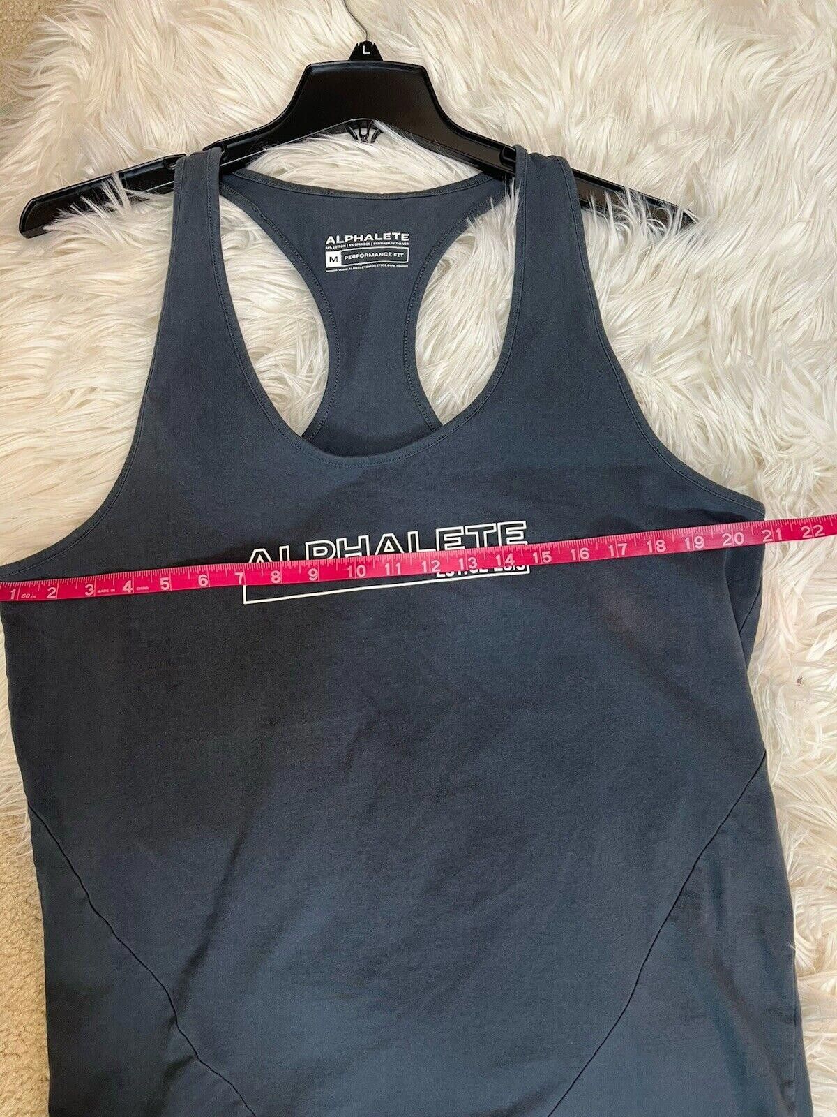 Alphalete Athletics Alphalete Racerback Athletic Tank Top Fitted Sz M Size M / US 6-8 / IT 42-44 - 5 Thumbnail