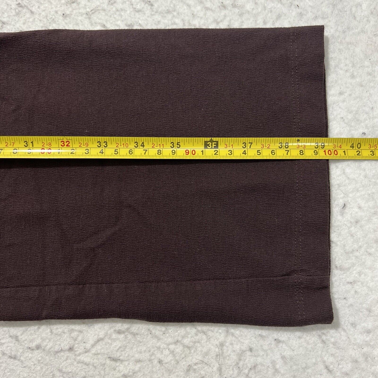 Eileen Fisher Eileen Fisher Small Dark Maroon Purple Pants Trousers Size 28" / US 6 / IT 42 - 10 Thumbnail