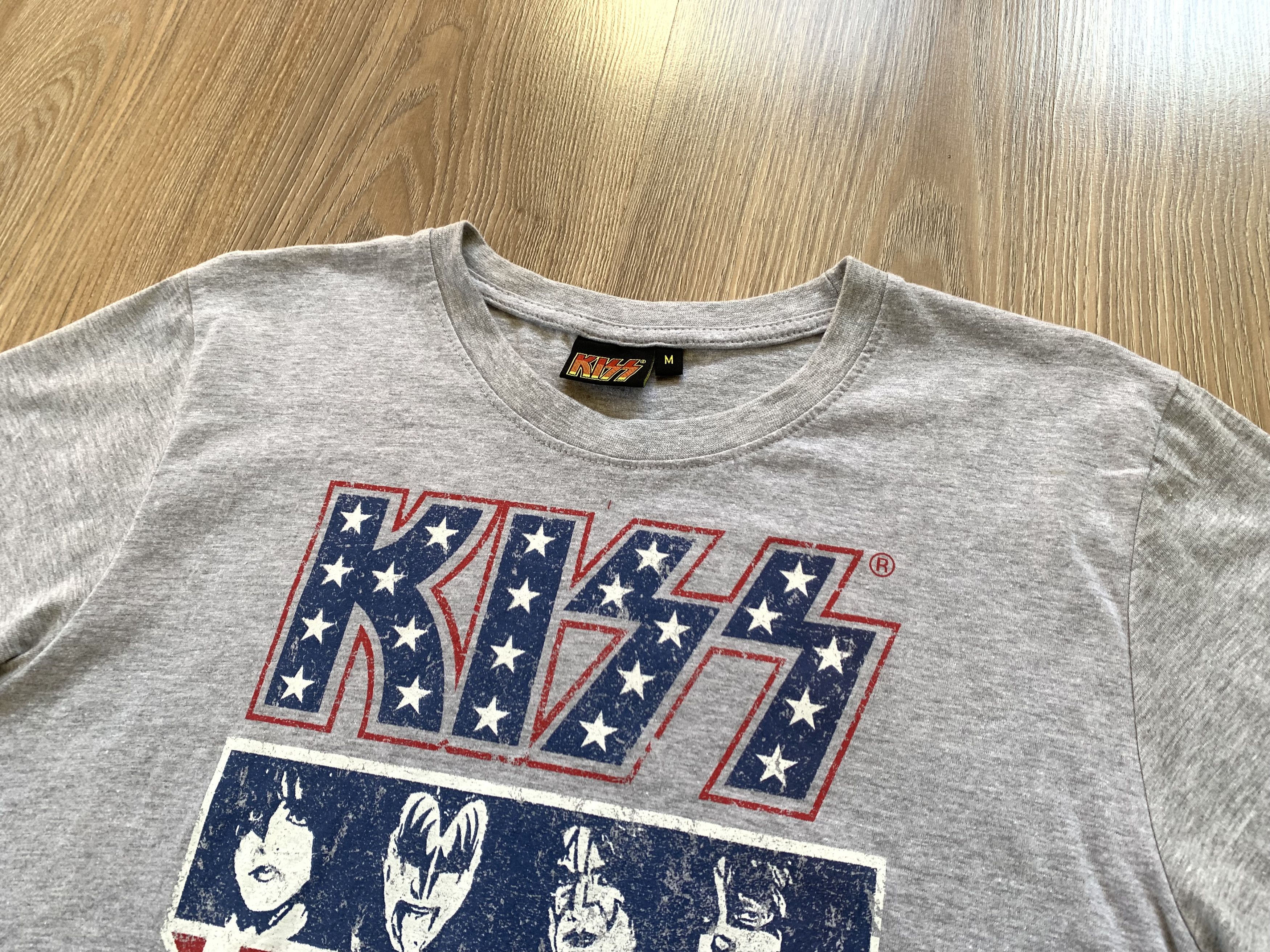 Band Tees Kiss Rock Band Cotton Printed T-Shirt Size US M / EU 48-50 / 2 - 4 Thumbnail
