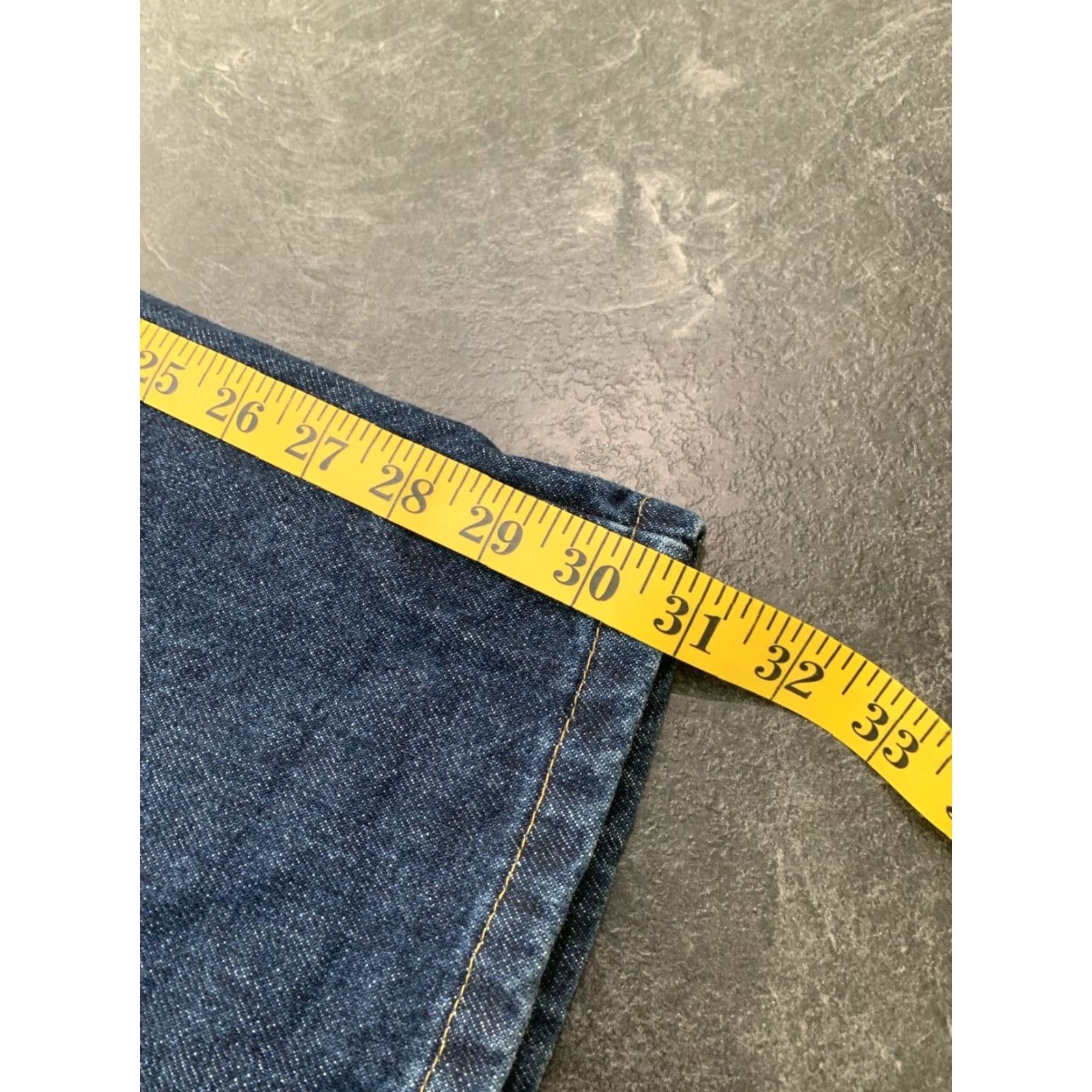 Wrangler Wrangler Jeans 44x30 Blue Denim Straight Fit Comfort Easy Care Regular Mens Size US 44 / EU 60 - 7 Thumbnail