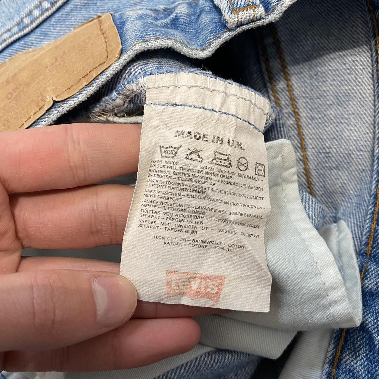 Levi's Levi's 550 blue jeans with unique fading jeans Vintage Size US S / EU 44-46 / 1 - 5 Thumbnail