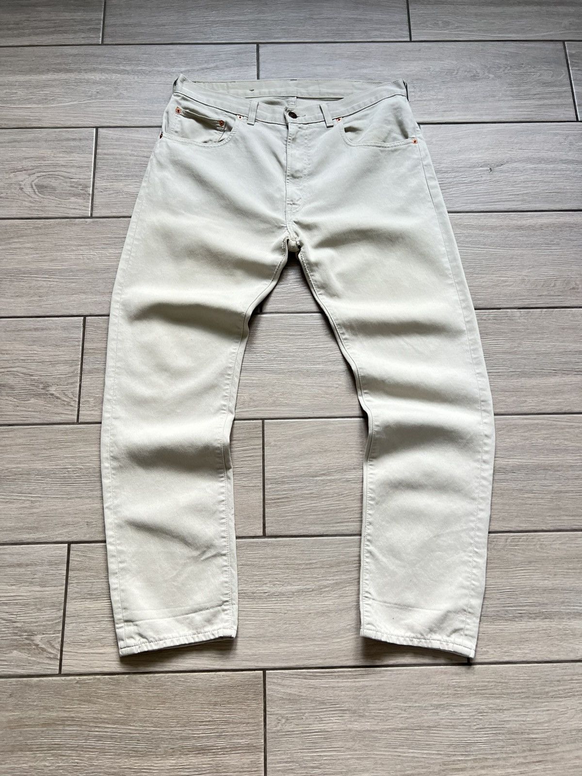 Levi's Vintage Levi's 702 BIG E Sandy Corduroy Jeans Rare Size US 32 / EU 48 - 7 Thumbnail