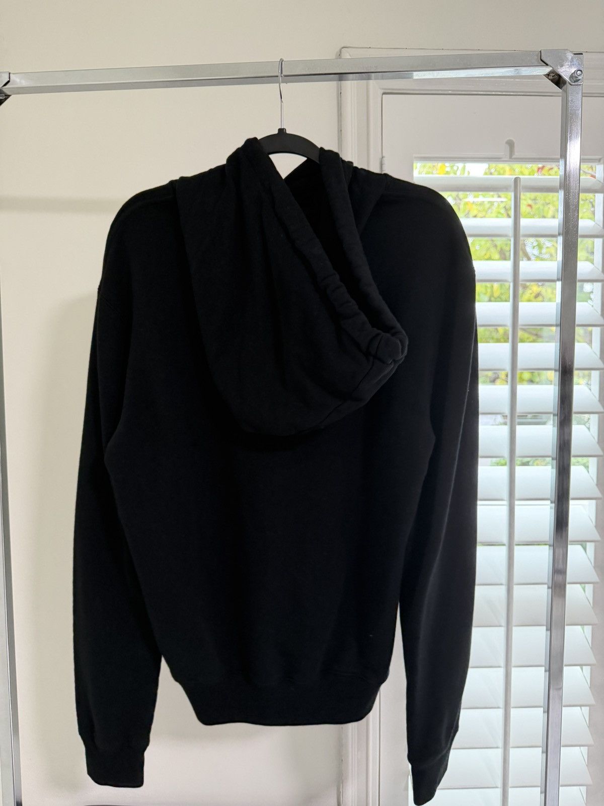 Lanvin Lanvin Paris Tonal Logo Hoodie Black Luxury Essential Size US S / EU 44-46 / 1 - 2 Thumbnail