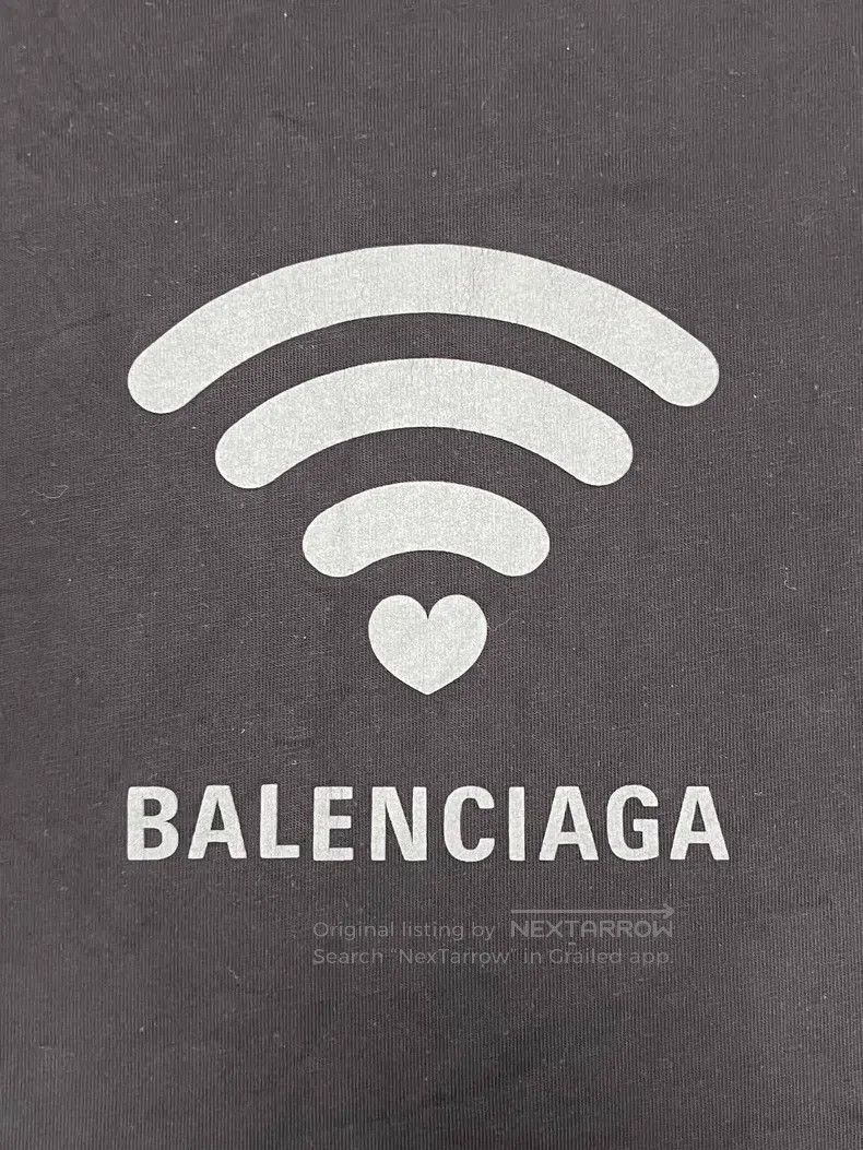 Balenciaga Balenciaga Letter Logo Printed Round Neck Short Sleeve T-S Size US M / EU 48-50 / 2 - 3 Thumbnail