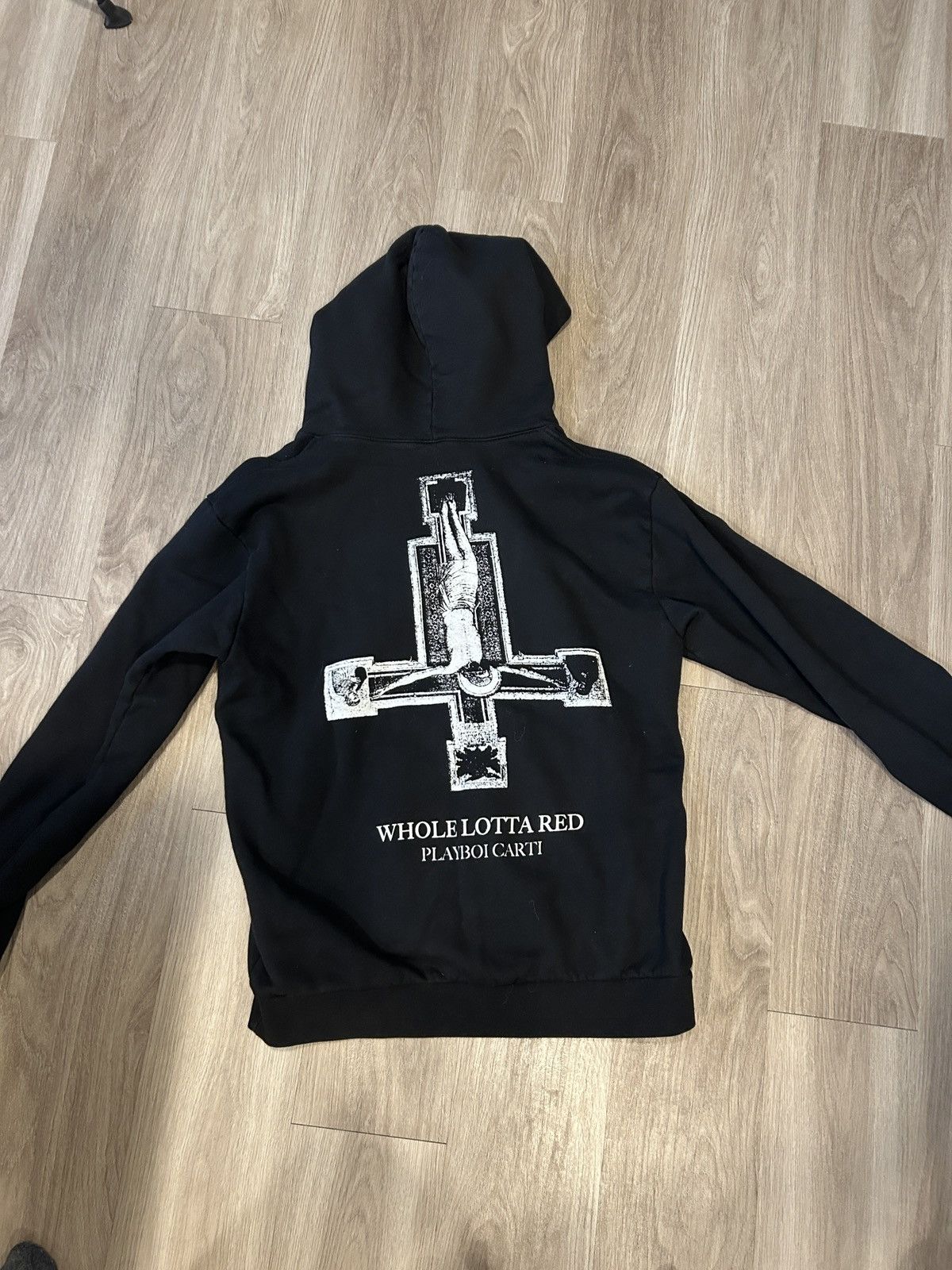 Playboi Carti Playboy carti whole lotta red black sweatshirt size XL Size US XL / EU 56 / 4 - 2 Thumbnail