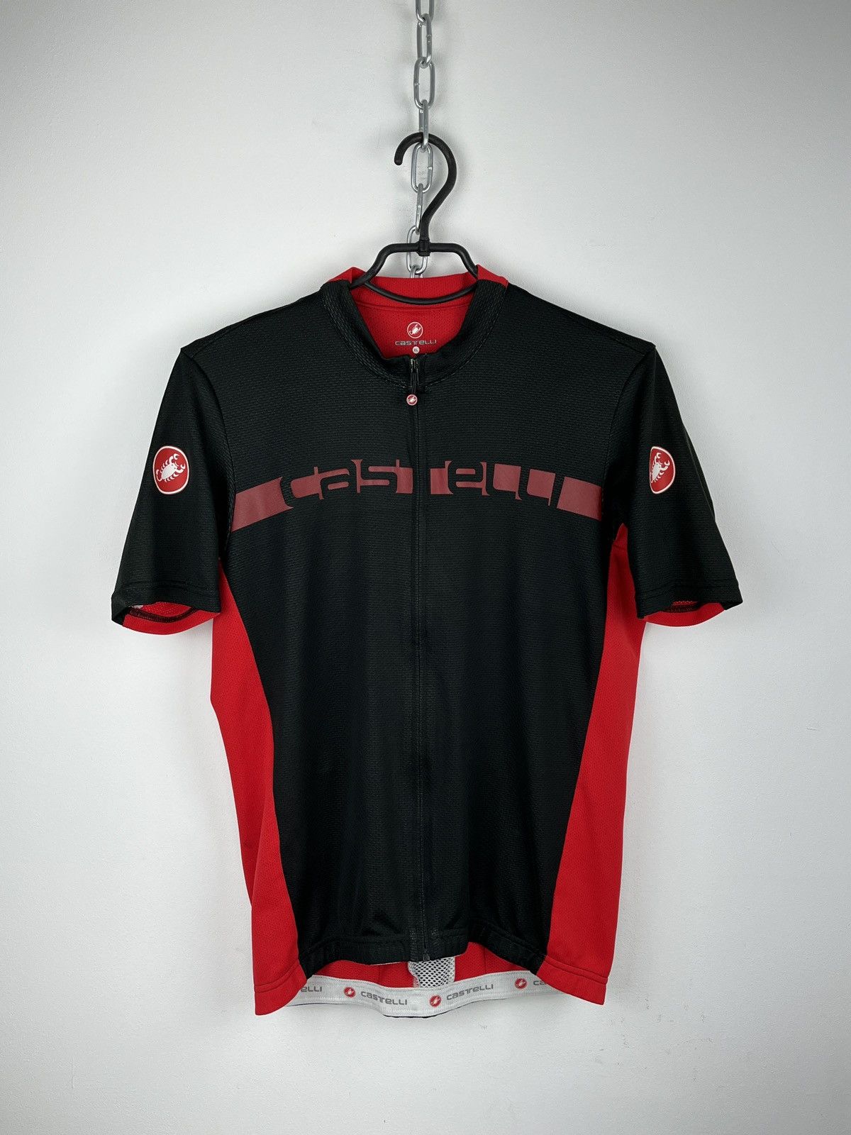 Vintage Castelli Vintage Rare Bicycle Black Jersey Size US XL / EU 56 / 4 - 1 Thumbnail