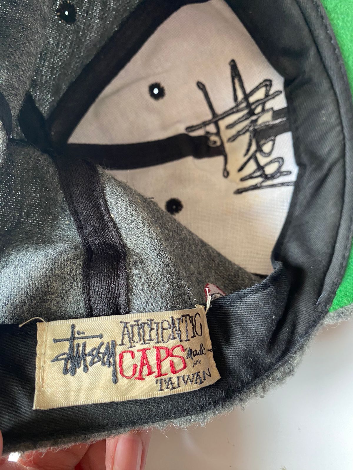 Stussy × Vintage Vintage Stussy Archive Snapback 80s - 90s Size ONE SIZE - 6 Thumbnail