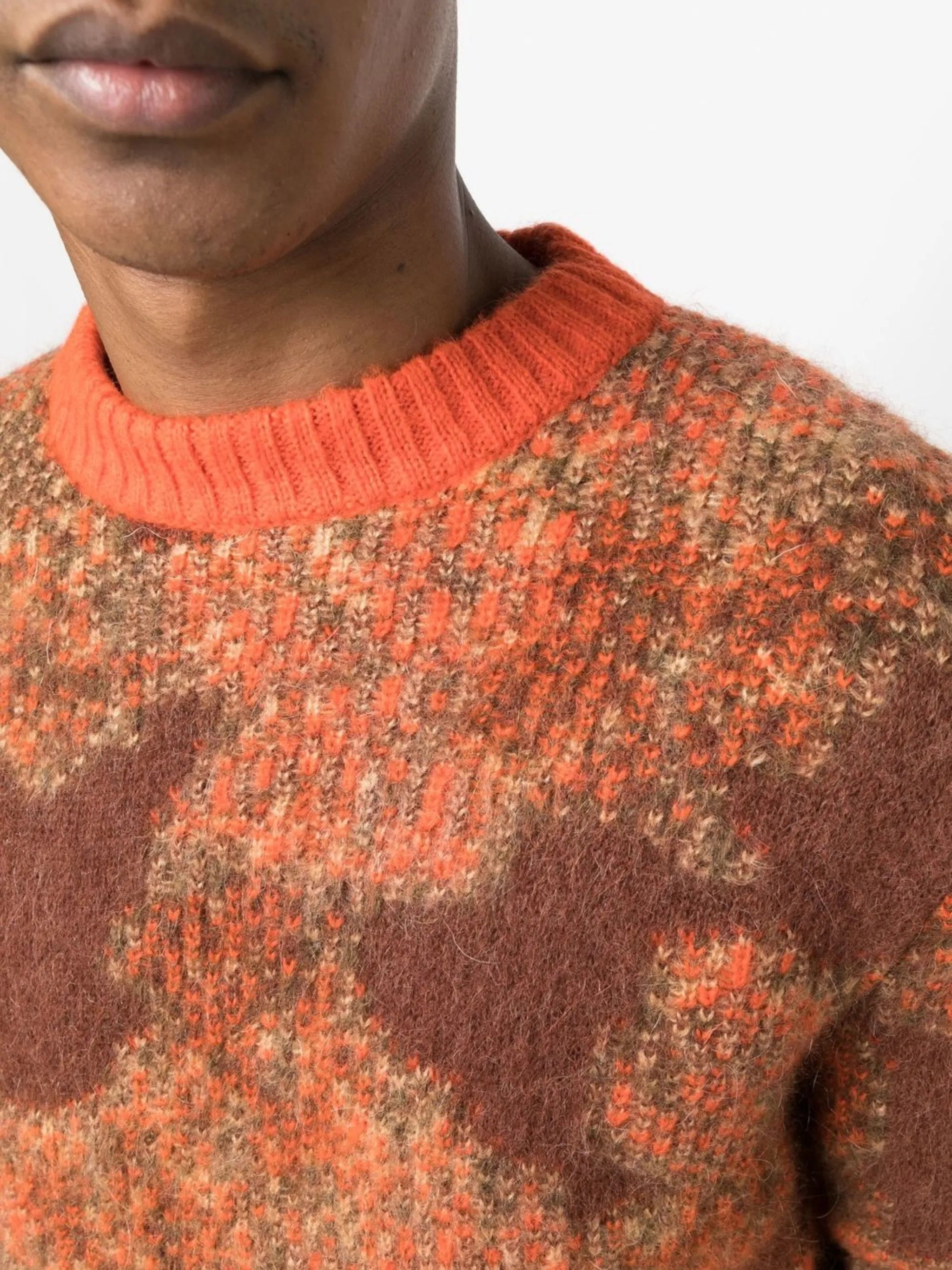 ERL o1y0125 Crewneck Sweater in Multicolor Size US M / EU 48-50 / 2 - 4 Thumbnail