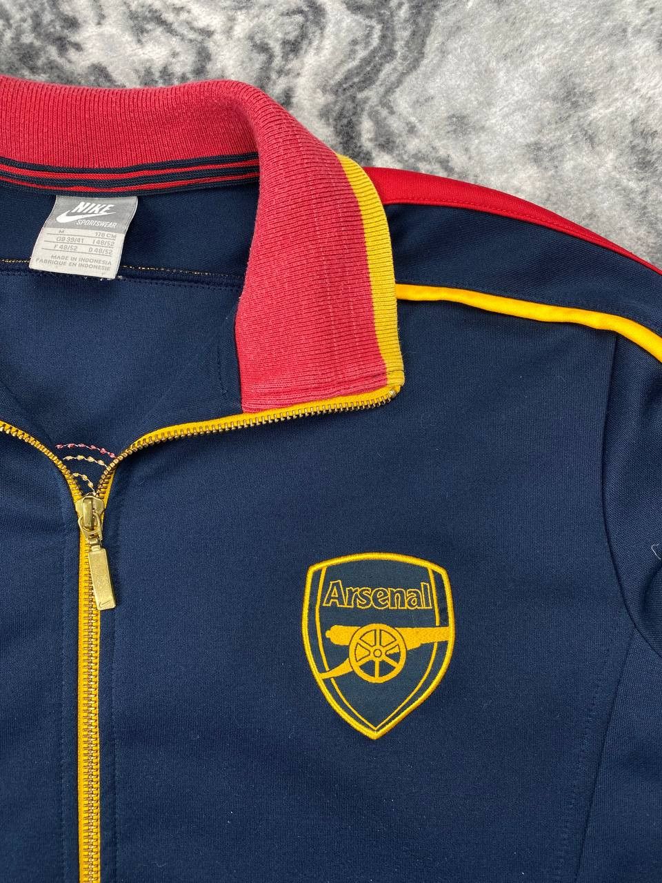 Nike Nike Arsenal 2008 2009 Football Track Jacket Jersey Men Size US M / EU 48-50 / 2 - 4 Thumbnail