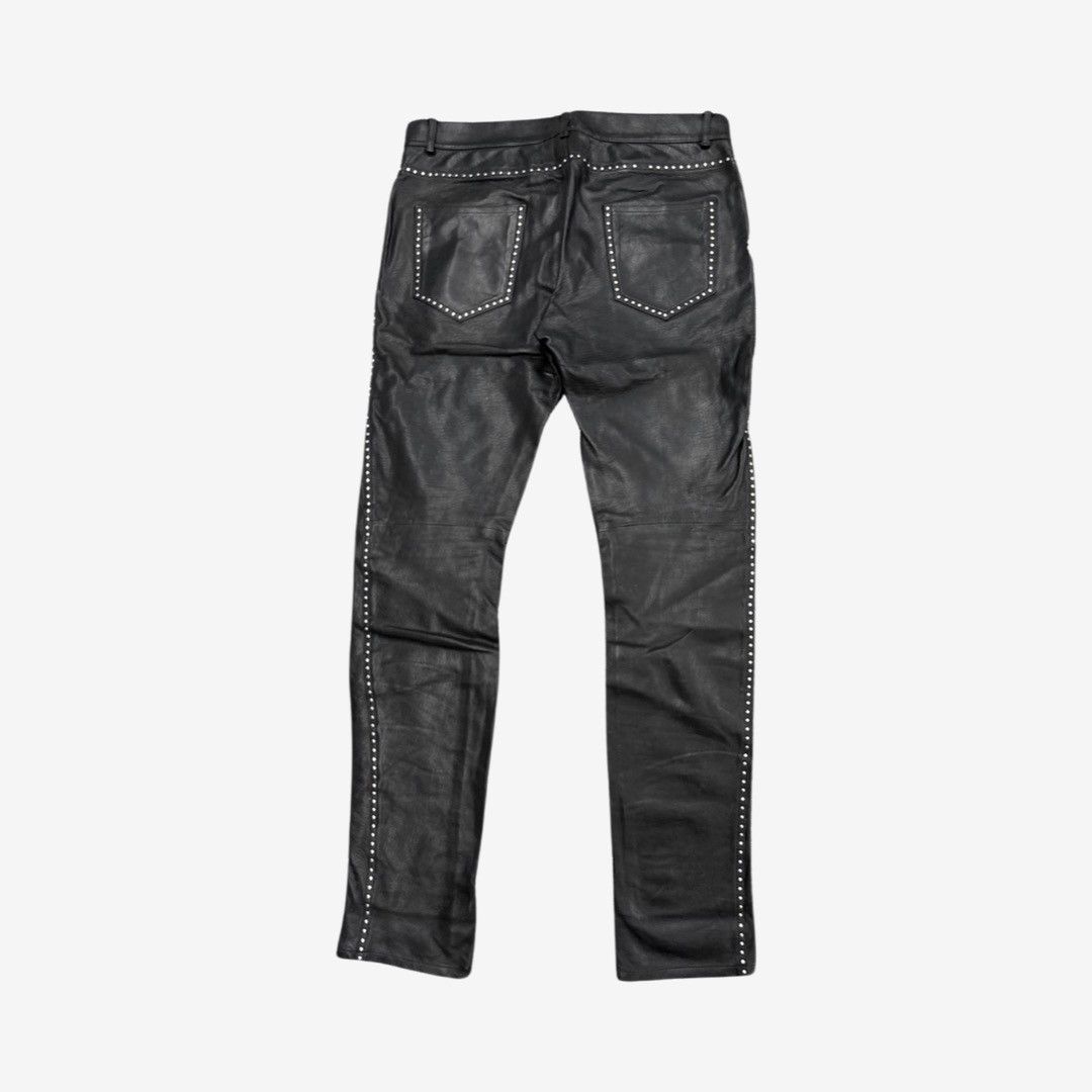 Saint Laurent Paris *RARE* Saint Laurent SS14 Lambleather Pants Sz.50 Size US 34 / EU 50 - 2 Thumbnail