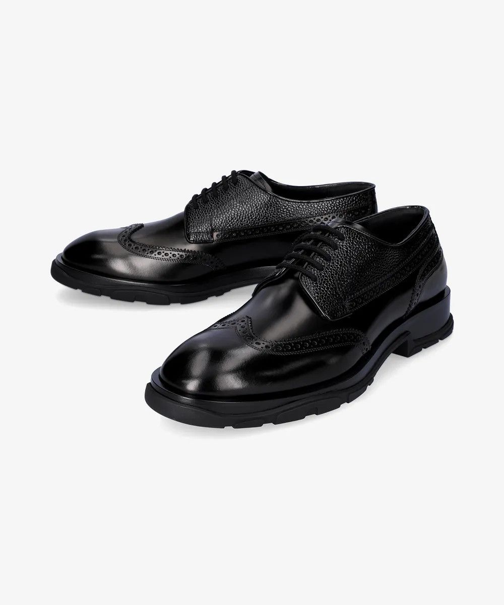 Alexander McQueen o1w1db10725 Shoes in Black Size US 9.5 / EU 42-43 - 3 Thumbnail
