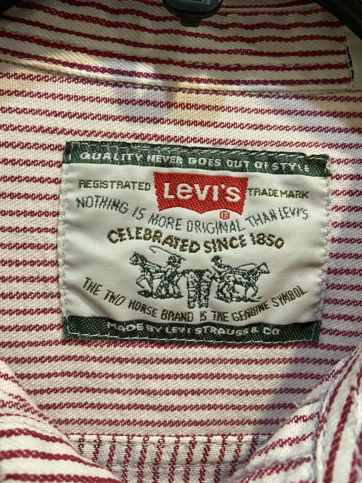Levi's Vintage Clothing Levi vintage shirt Size US M / EU 48-50 / 2 - 2 Thumbnail