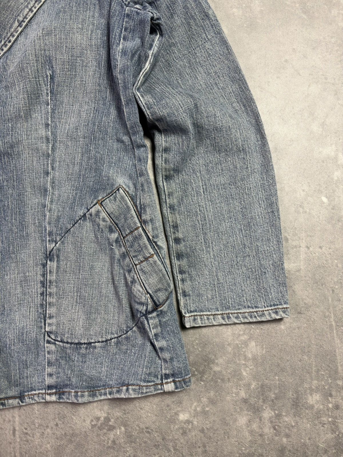 Walter Van Beirendonck W&LT Walter Van Beirendonck Deconstructed Jeans Blazer S M Size US M / EU 48-50 / 2 - 7 Thumbnail