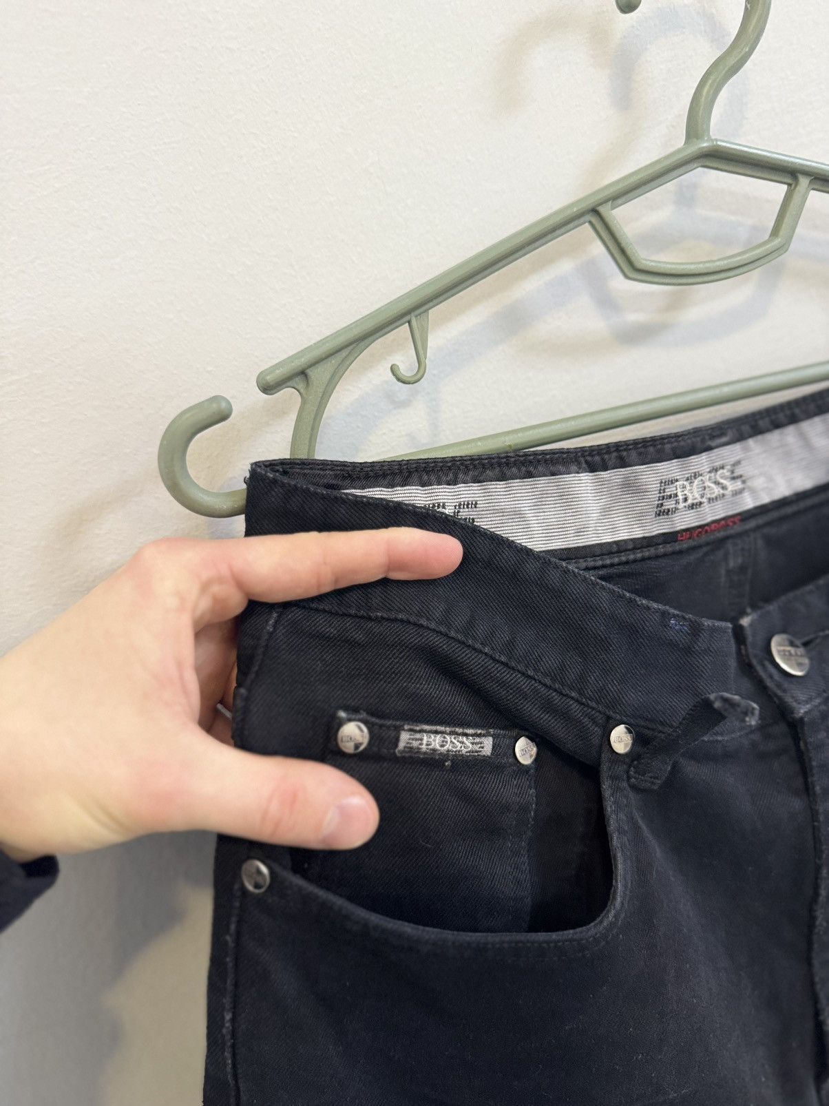 Hugo Boss Hugo Boss Special Finishing Black Jeans Size US 32 / EU 48 - 3 Thumbnail