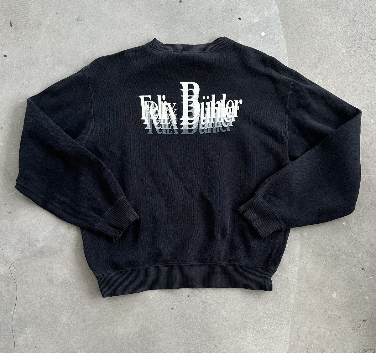 Felix × Japanese Brand × Vintage VINTAGE FELIX BUHLER SPELLOUT SWEATSHIRT Size US M / EU 48-50 / 2 - 1 Thumbnail