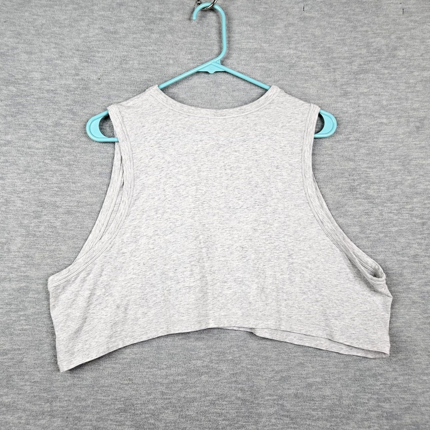 SKIMS Skims Women's Light Gray Sleeveless Tank Top 2X Size Gray Cotton Modal Spandex Regular Tank Womens Size XXL / US 16-18 / IT 52-54 - 2 Thumbnail