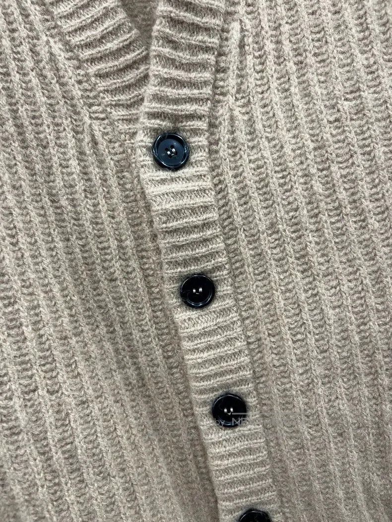 Prada Prada Camel Wool Knit Cardigan. Size US M / EU 48-50 / 2 - 2 Thumbnail